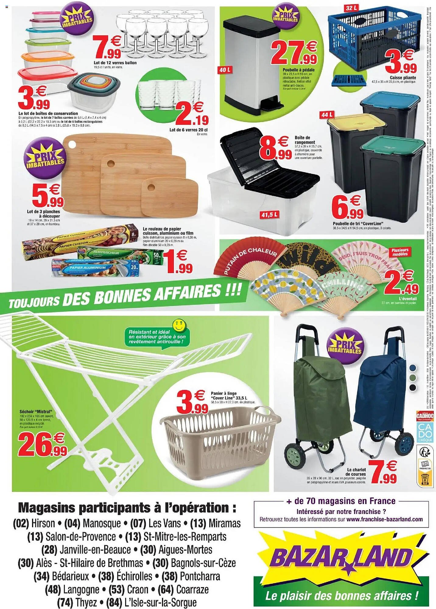 Catalogue Bazarland