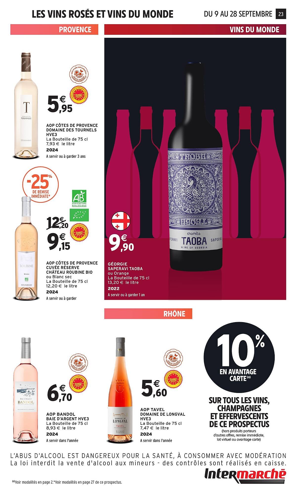 Catalogue Intermarché (2025-09-09 - 2025-09-28)