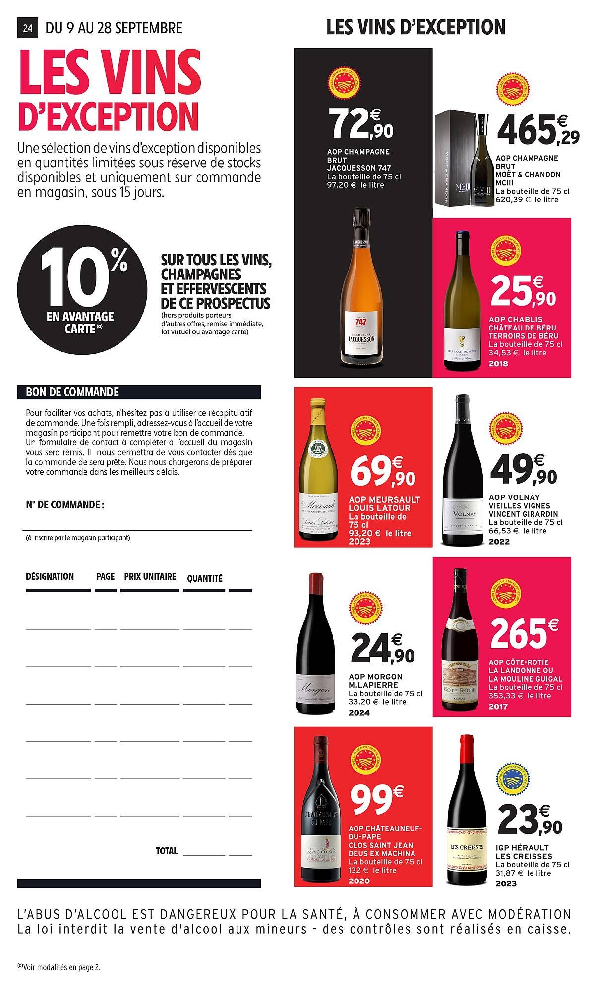 Catalogue Intermarché (2025-09-09 - 2025-09-28)
