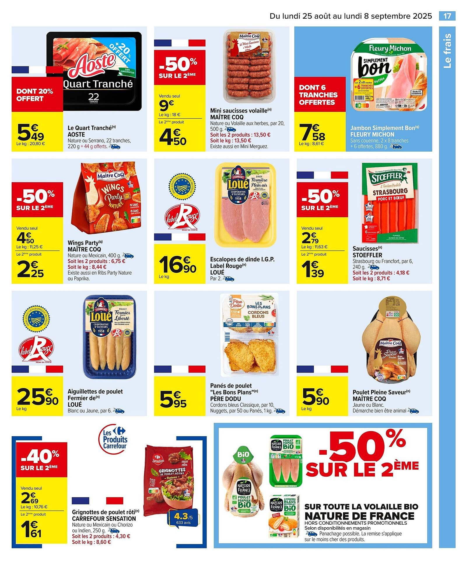 Catalogue Carrefour (2025-08-25 - 2025-09-08)