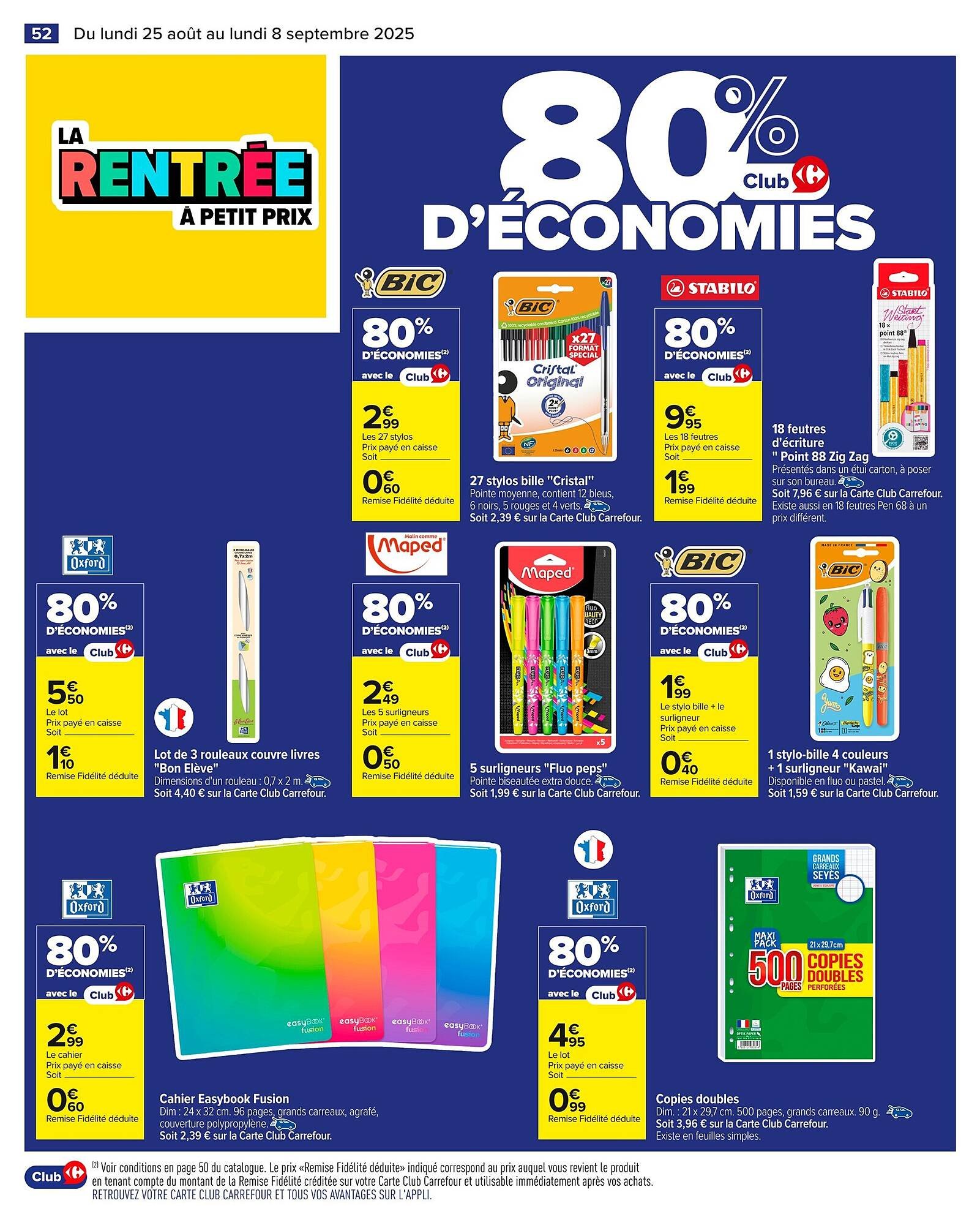 Catalogue Carrefour (2025-08-25 - 2025-09-08)