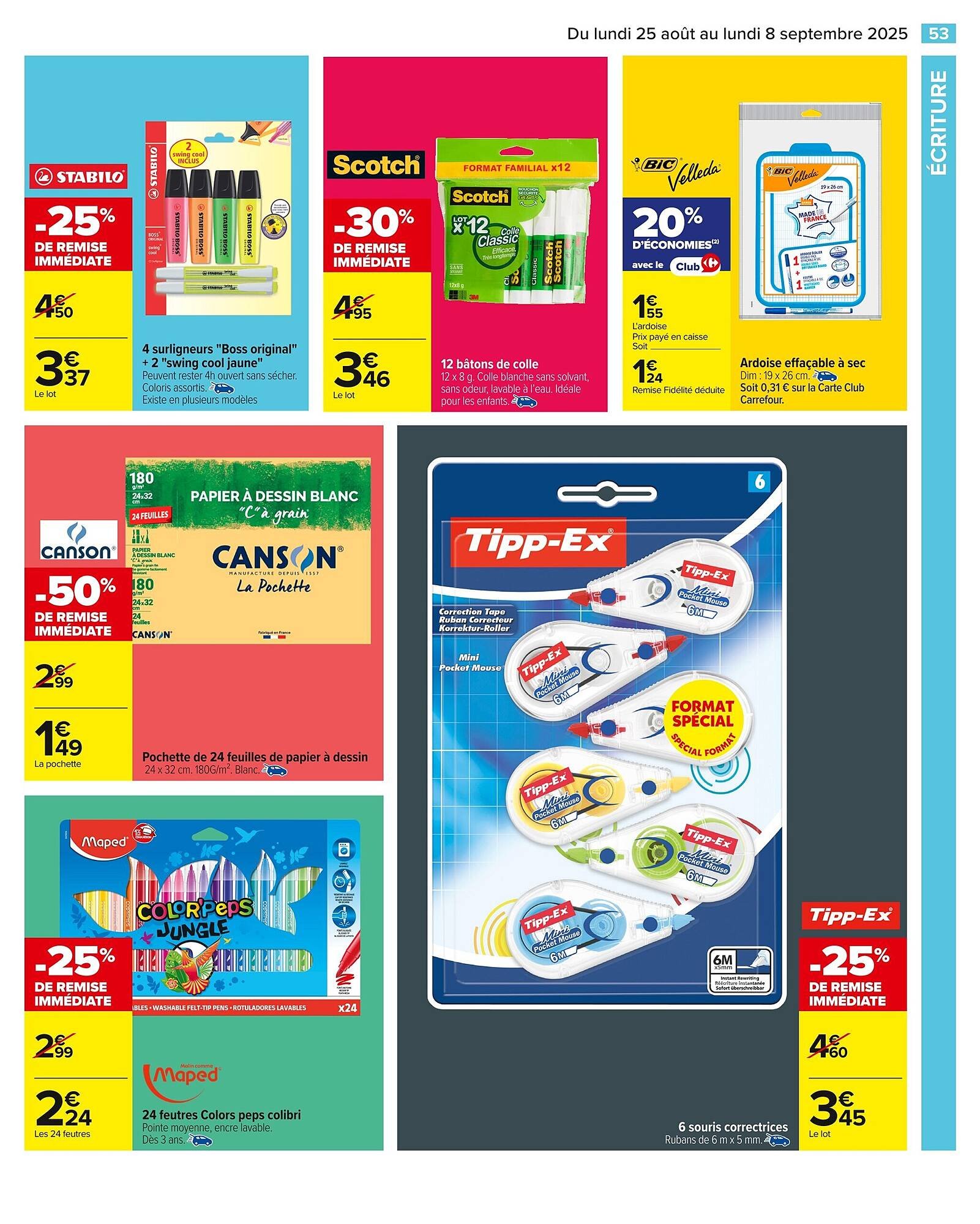 Catalogue Carrefour (2025-08-25 - 2025-09-08)
