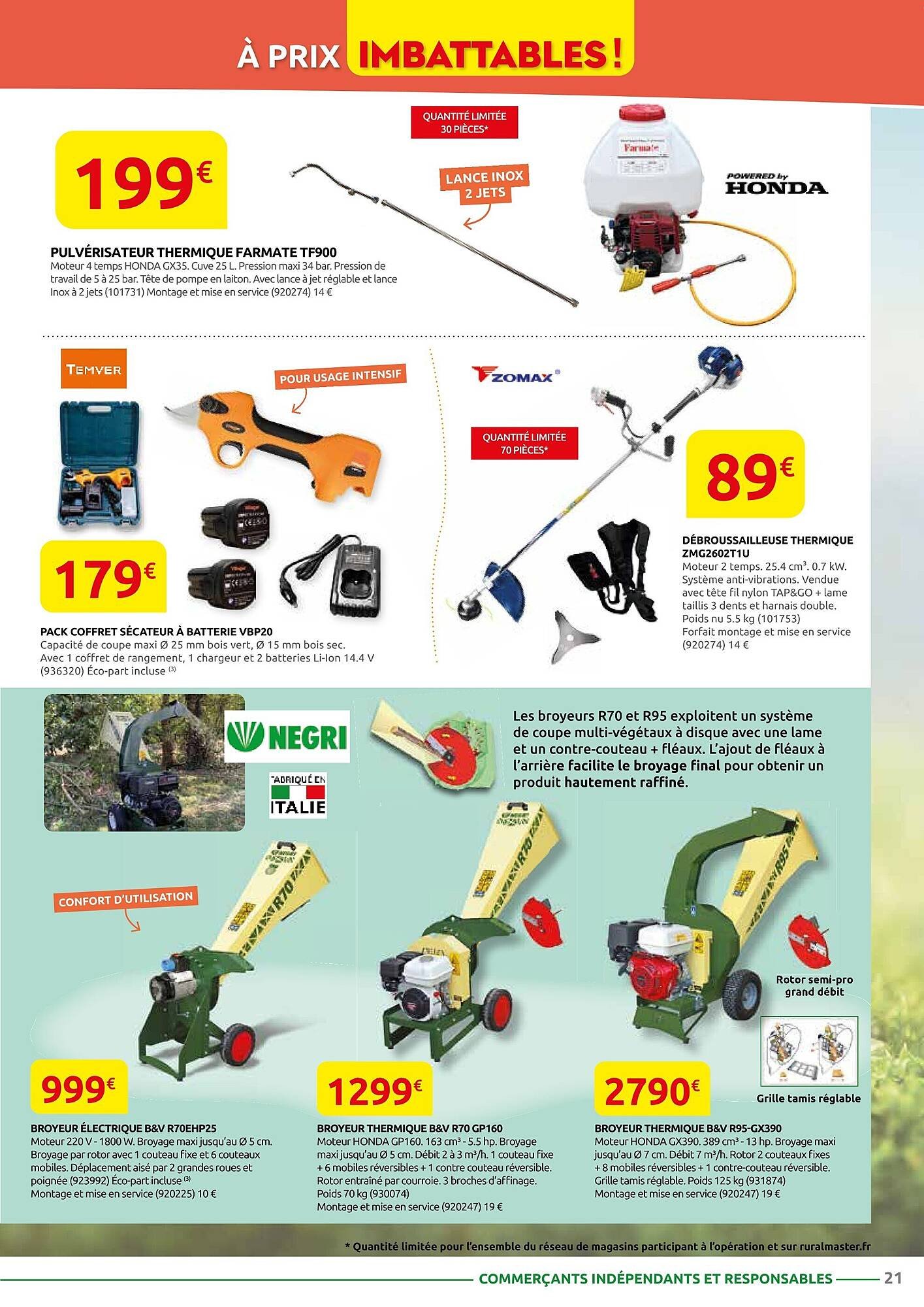 Catalogue Rural Master