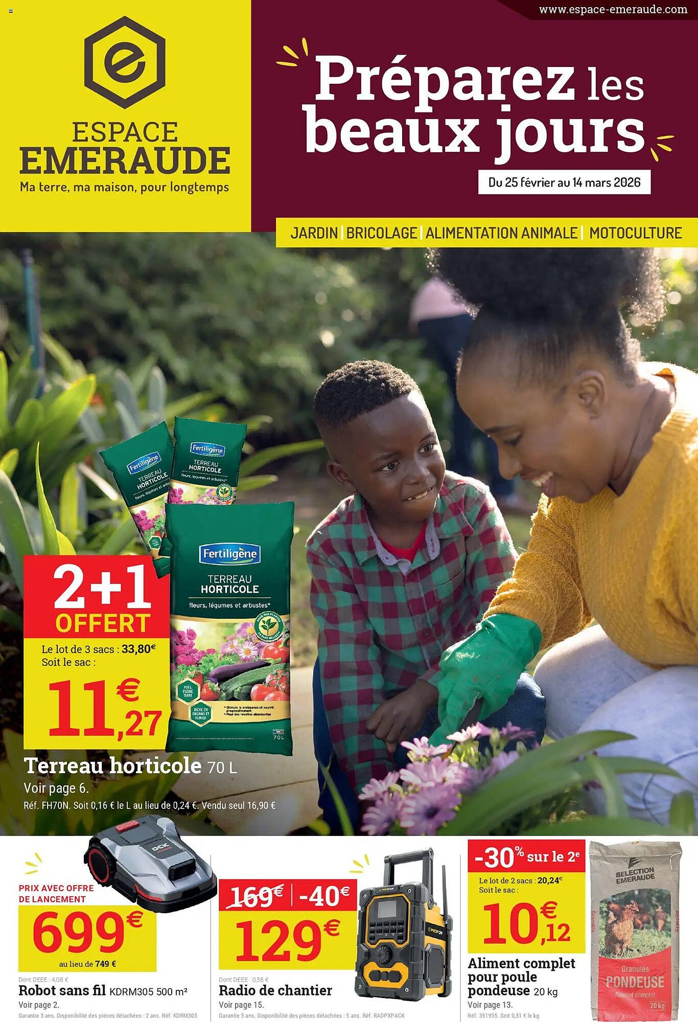 Catalogue Espace emeraude