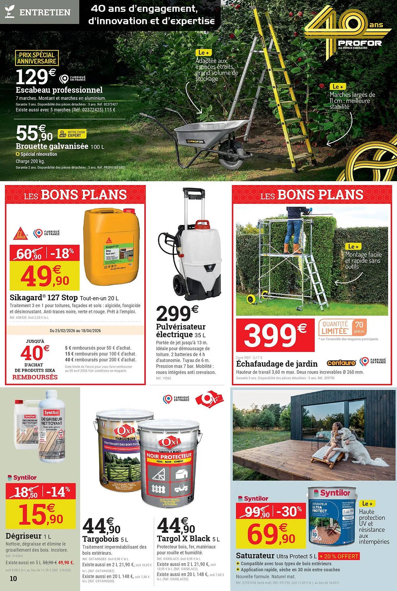 Catalogue Espace emeraude