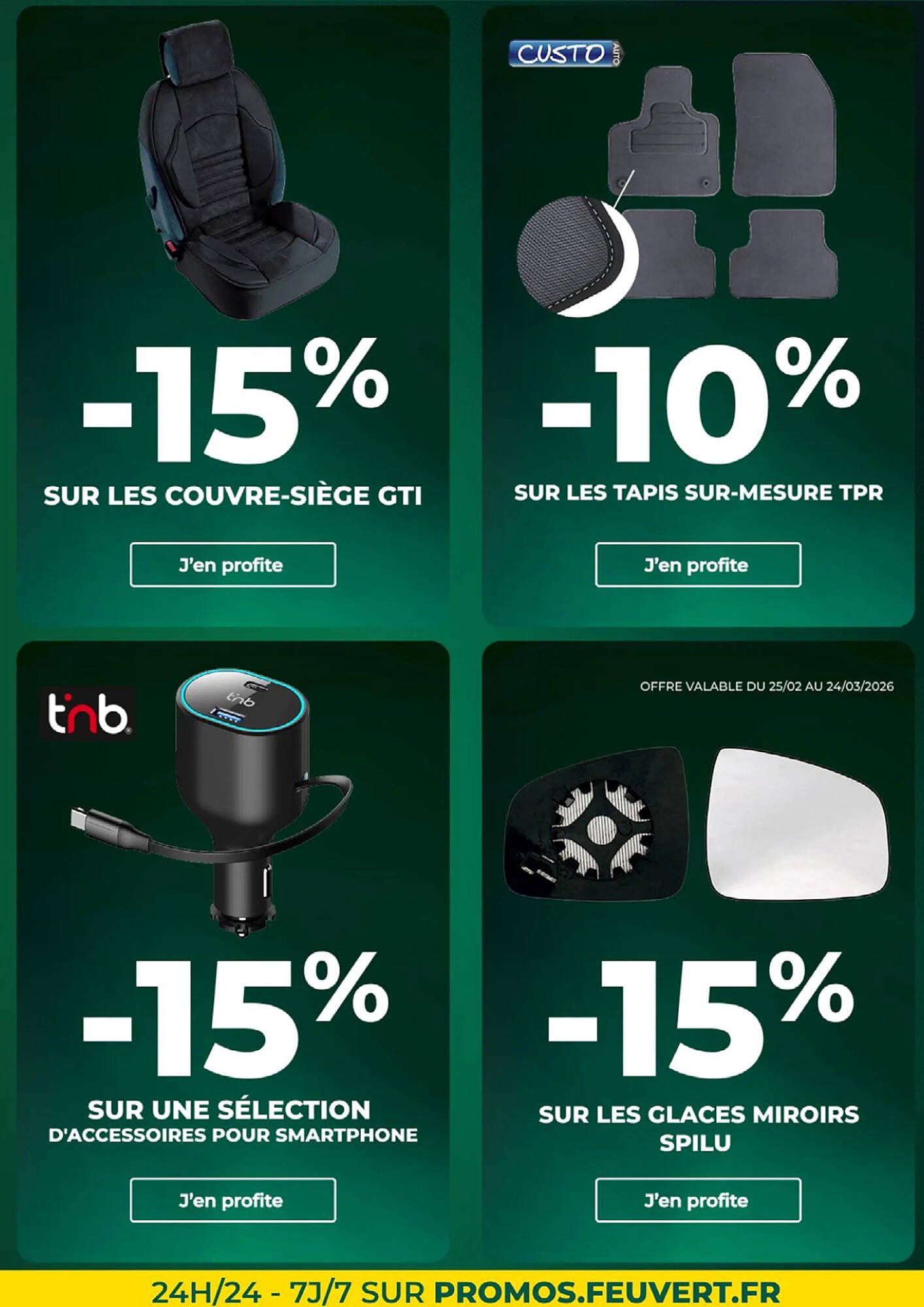 Catalogue Feu Vert (2026-02-25 - 2026-03-24)