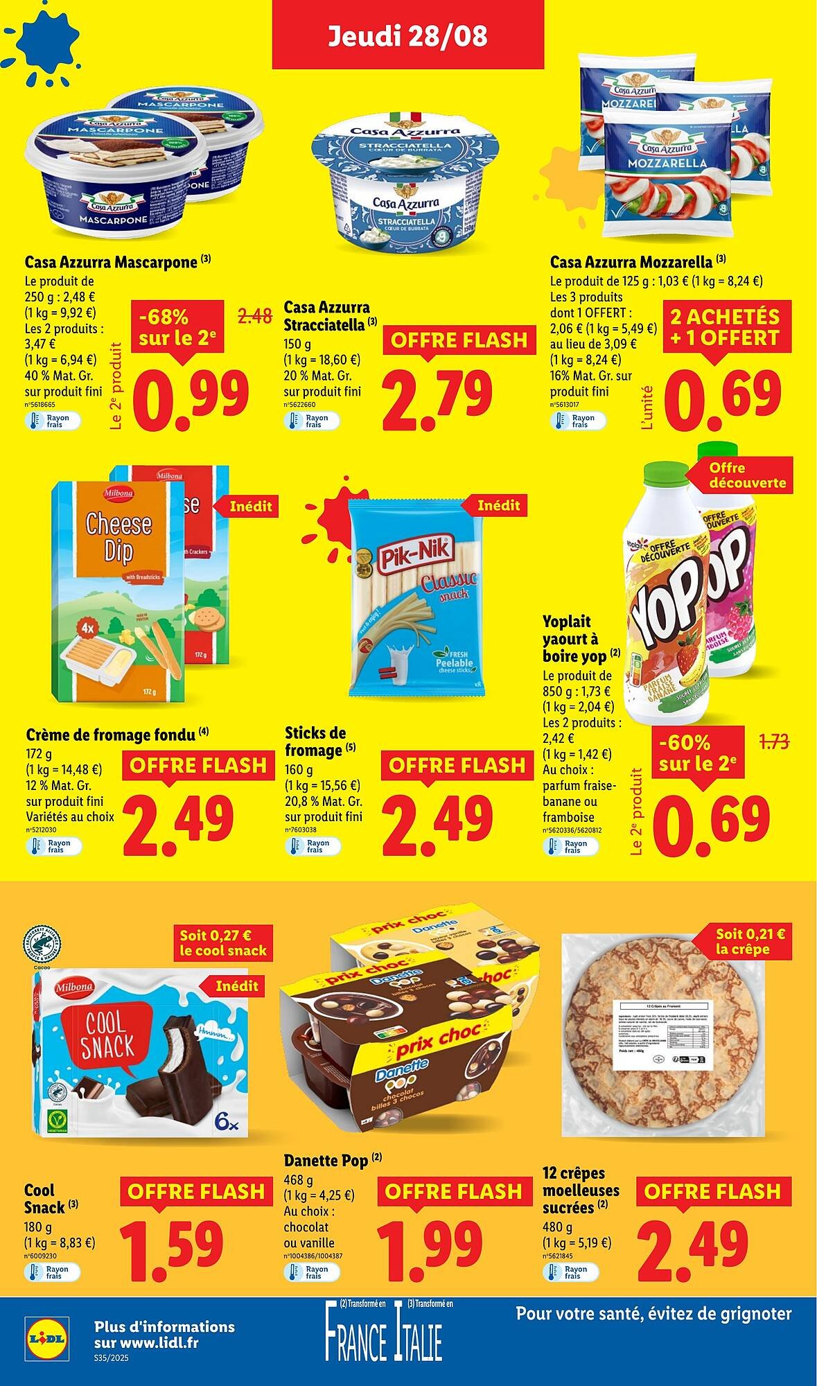 Catalogue Lidl (2025-08-28 - 2025-09-03)