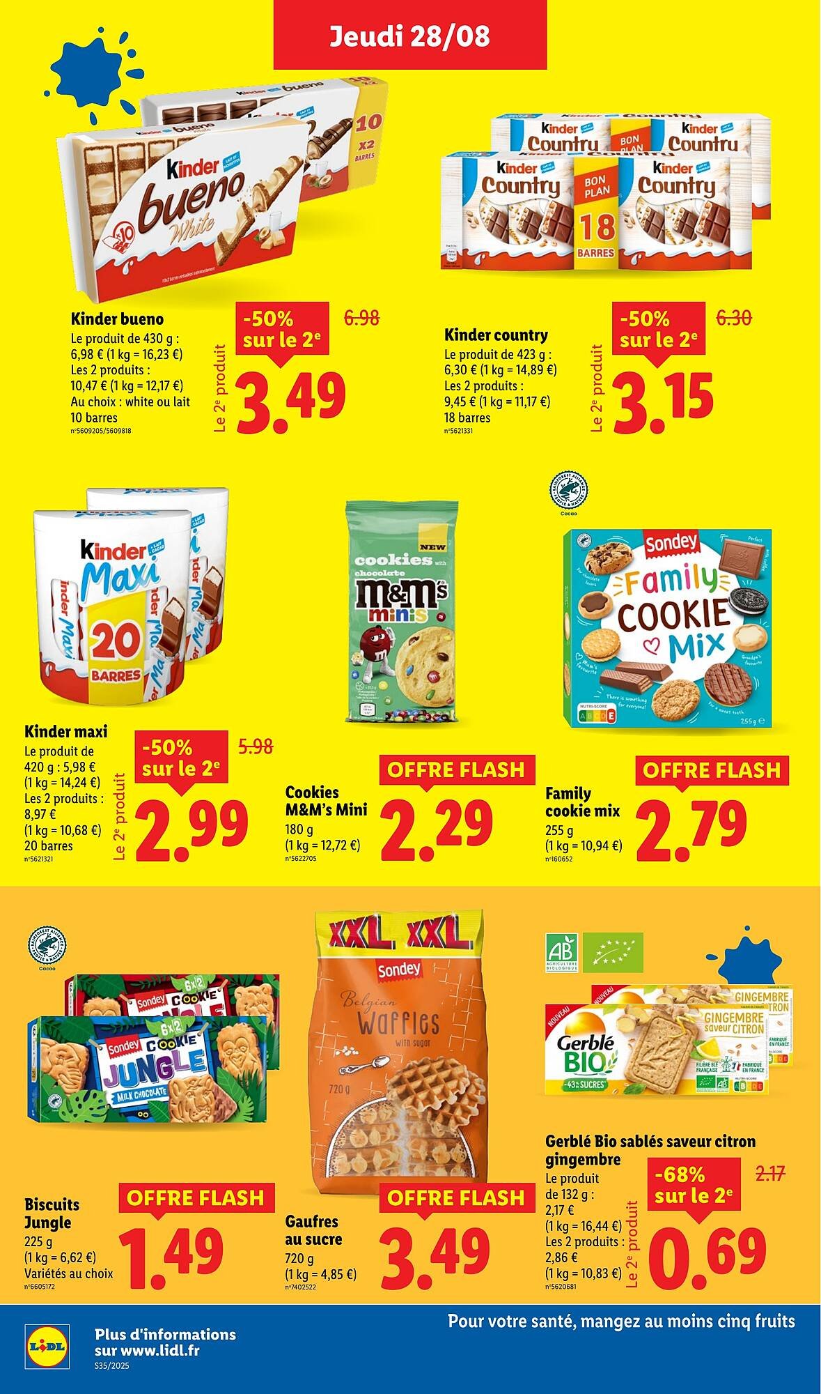 Catalogue Lidl (2025-08-28 - 2025-09-03)
