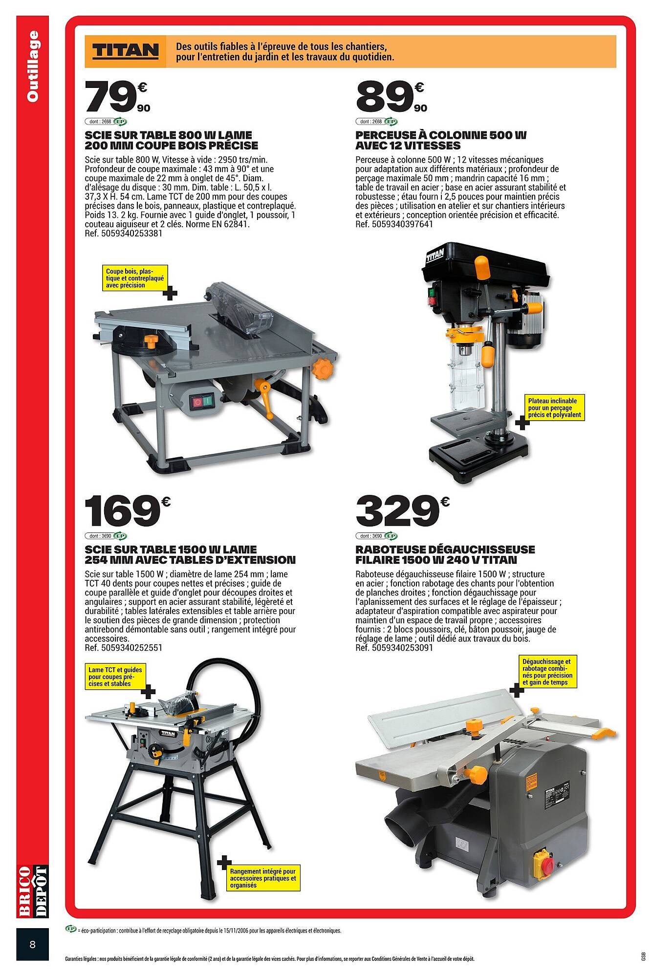 Catalogue Brico Dépôt