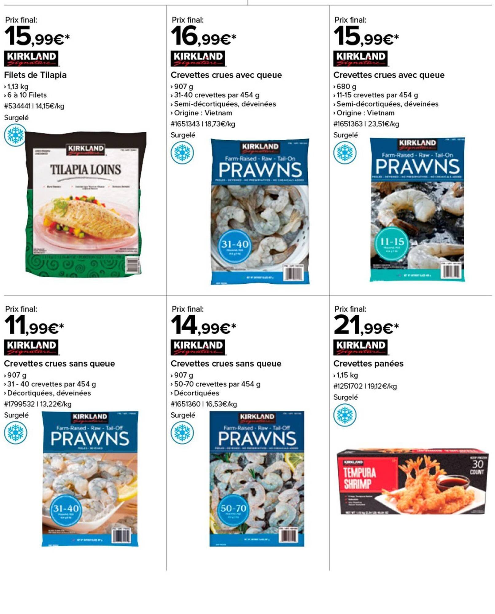 Catalogue Costco