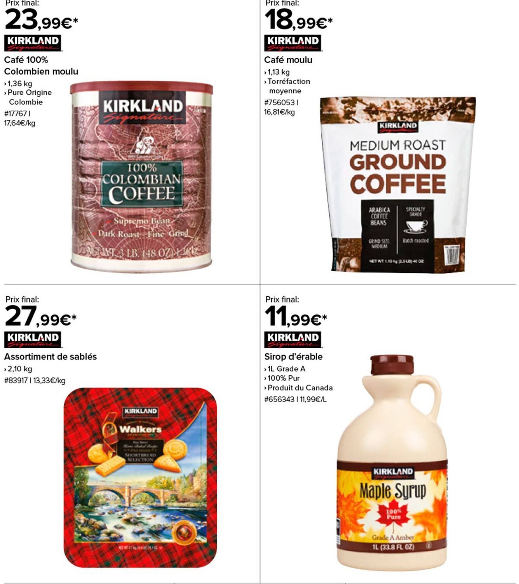 Catalogue Costco
