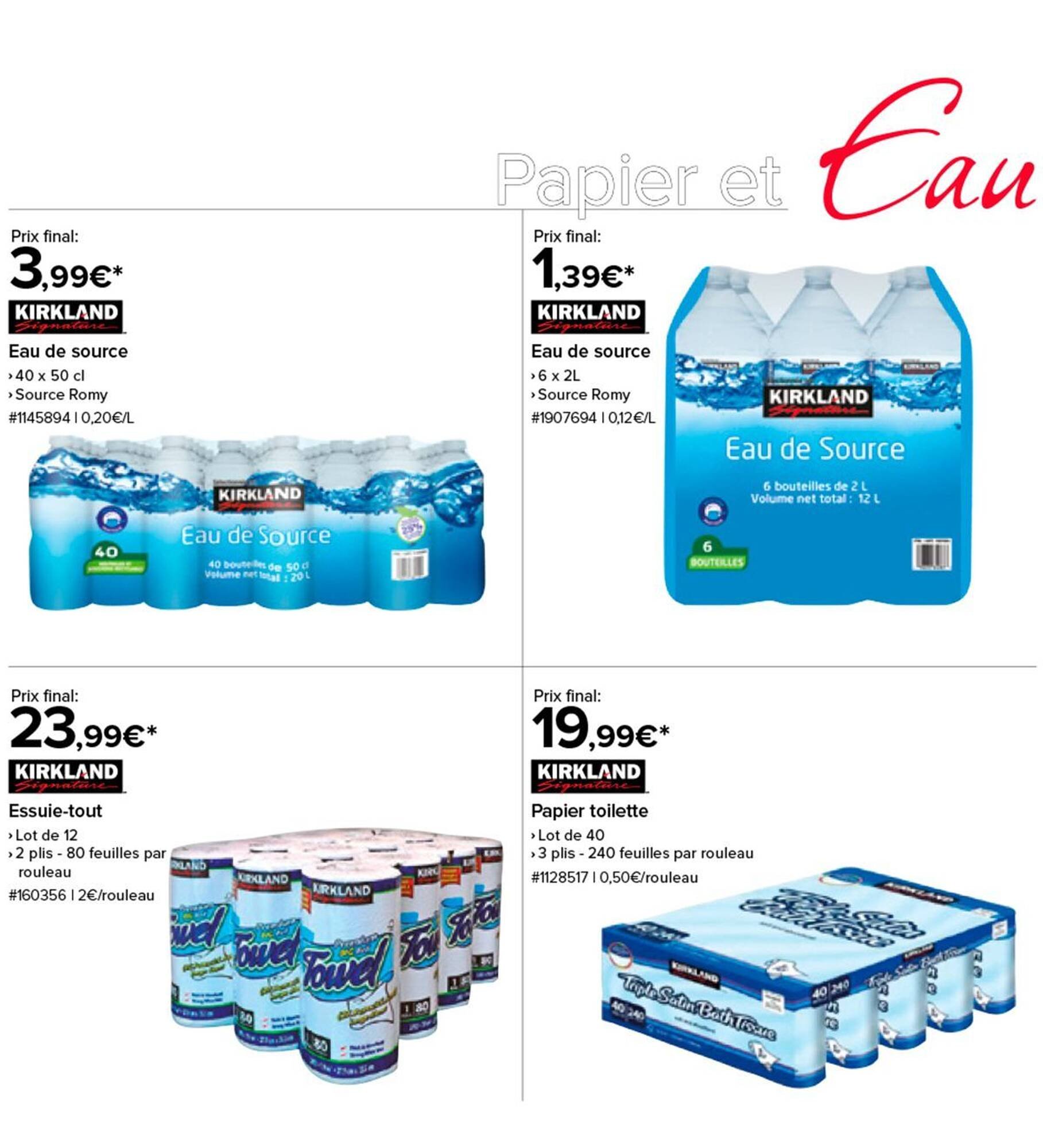 Catalogue Costco