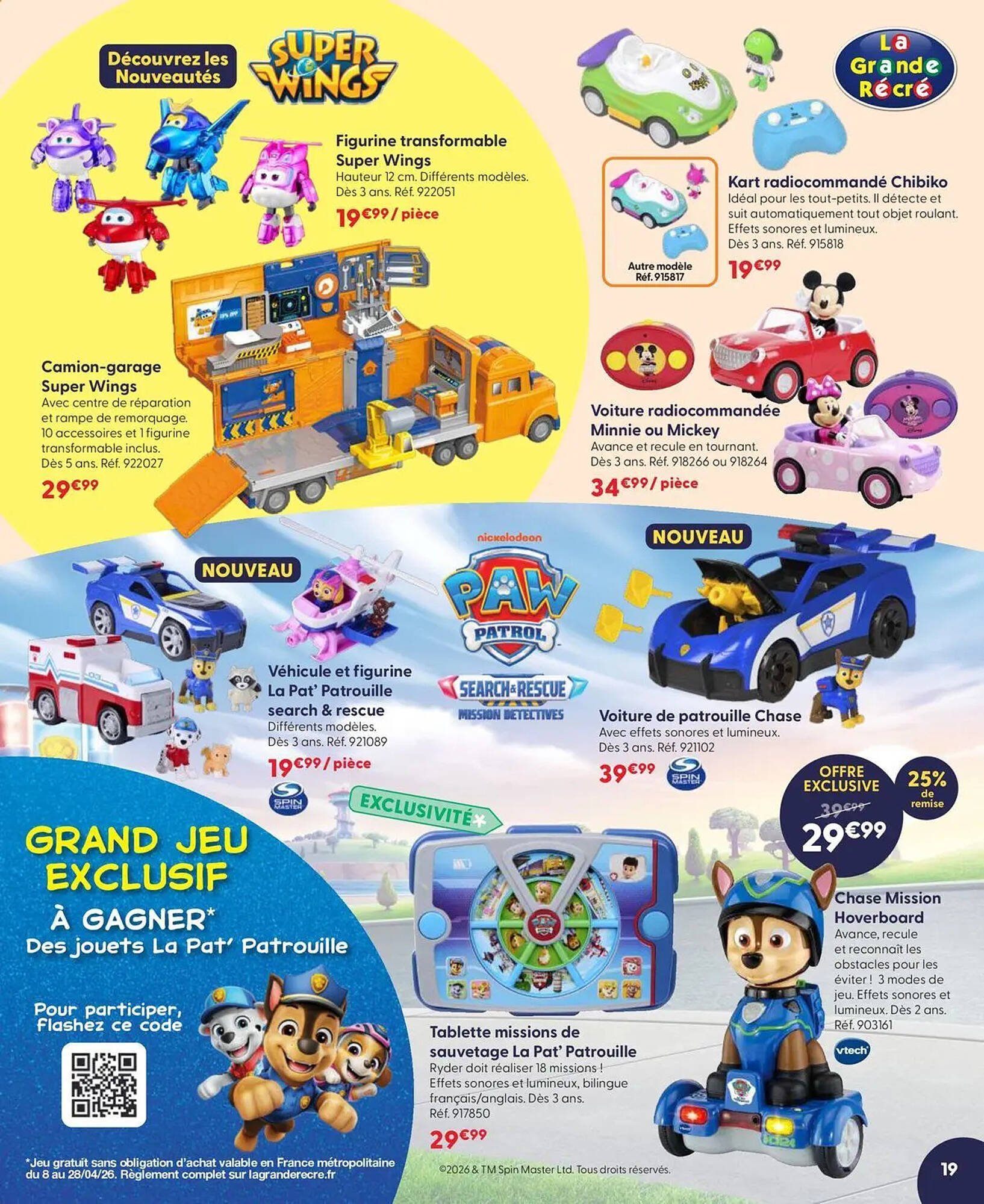 Catalogue La Grande Récré