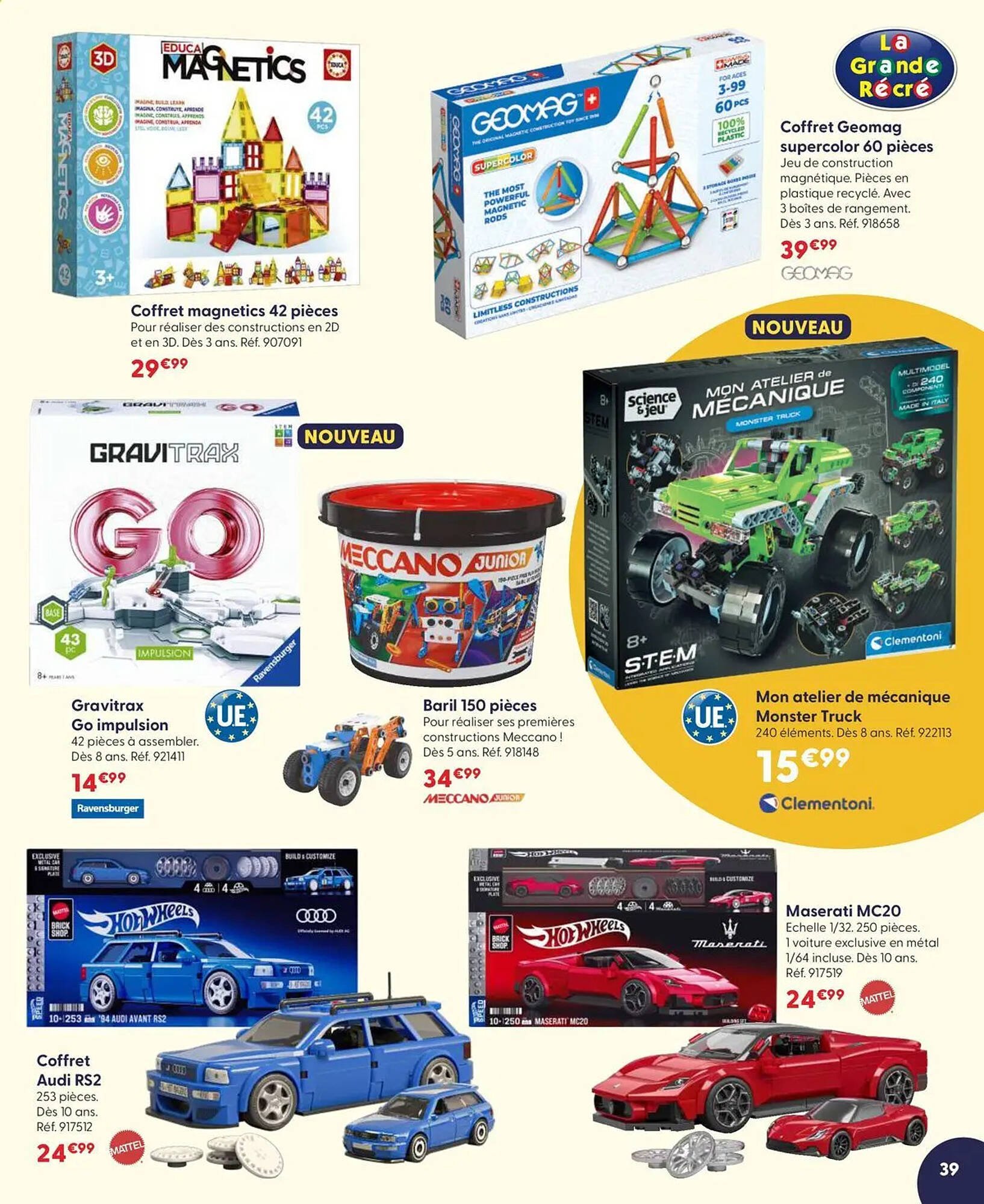 Catalogue La Grande Récré