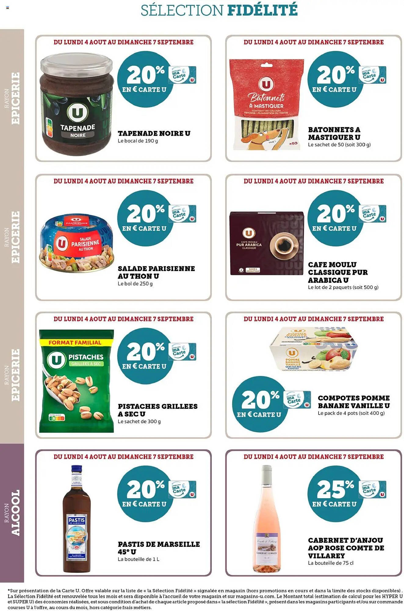 Catalogue U Express (2025-08-04 - 2025-09-07)