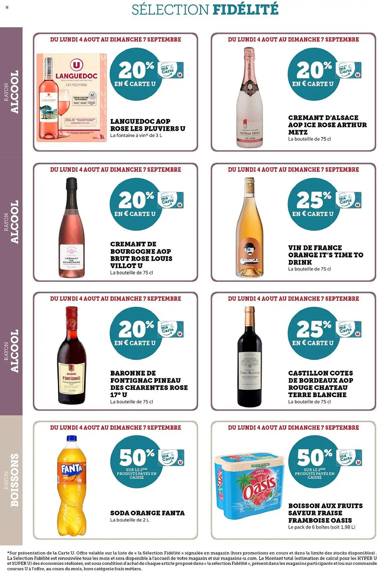 Catalogue U Express (2025-08-04 - 2025-09-07)