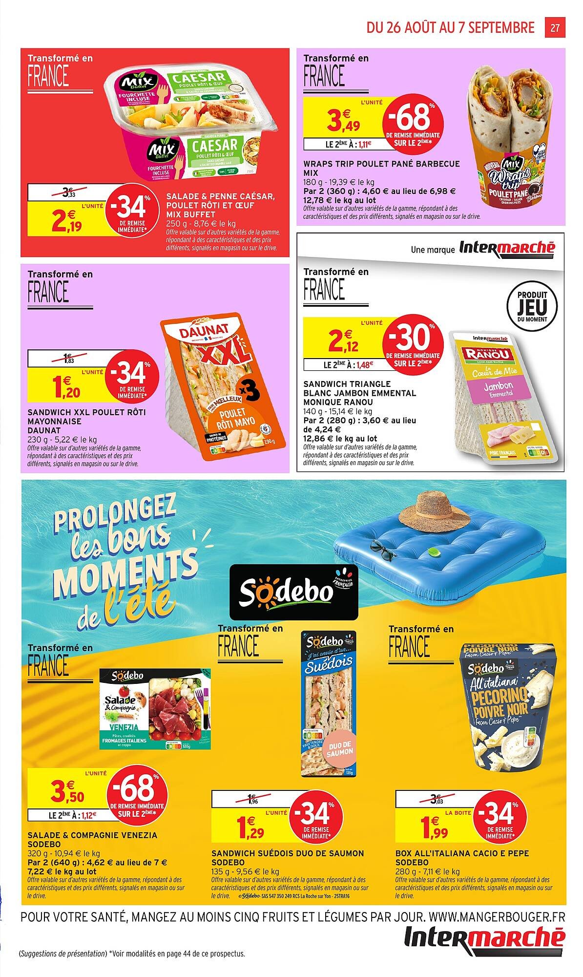 Catalogue Intermarché (2025-08-26 - 2025-09-07)