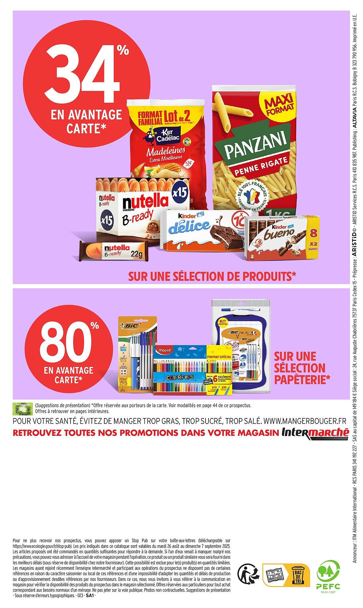 Catalogue Intermarché (2025-08-26 - 2025-09-07)