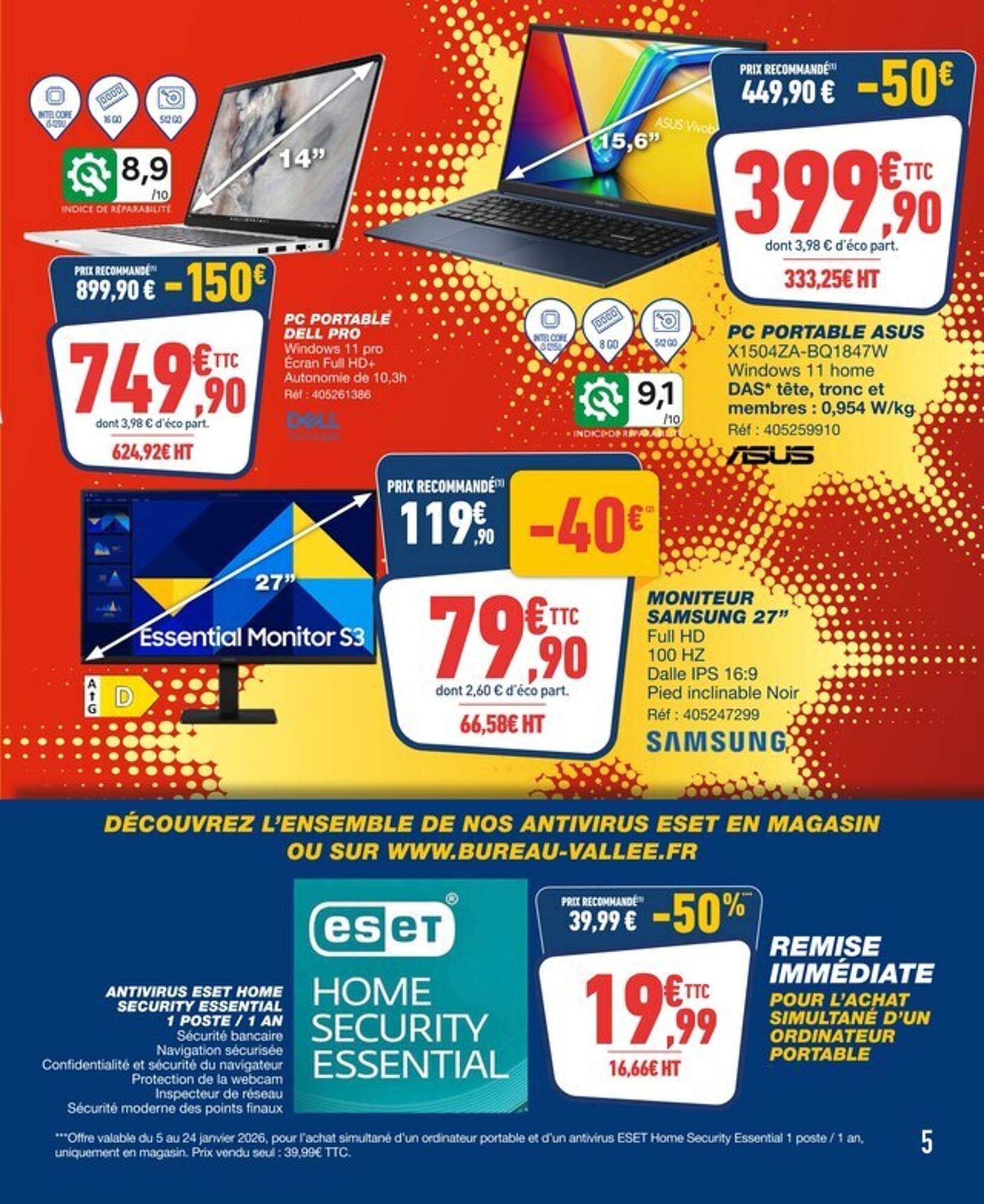 Catalogue Bureau Vallée (2026-01-05 - 2026-01-24)