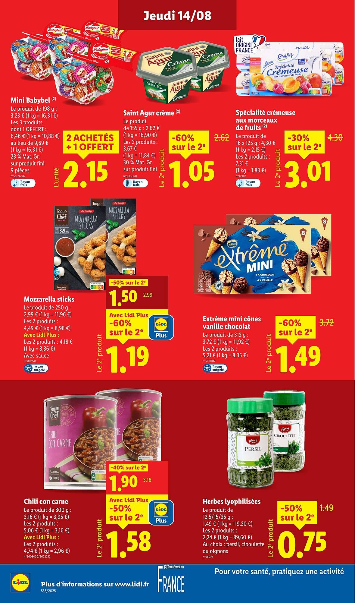 Catalogue Lidl (2025-08-14 - 2025-08-20)