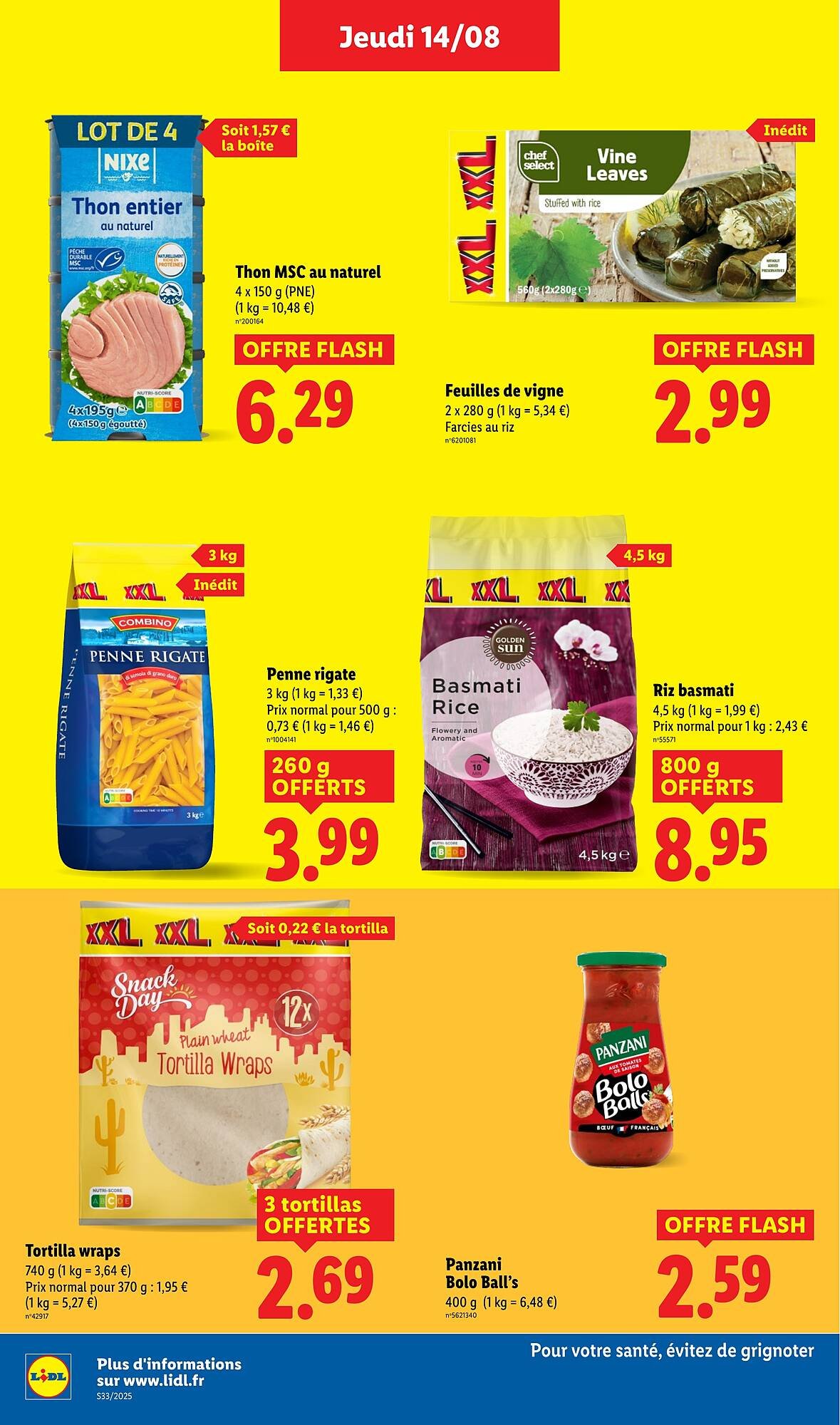 Catalogue Lidl (2025-08-14 - 2025-08-20)