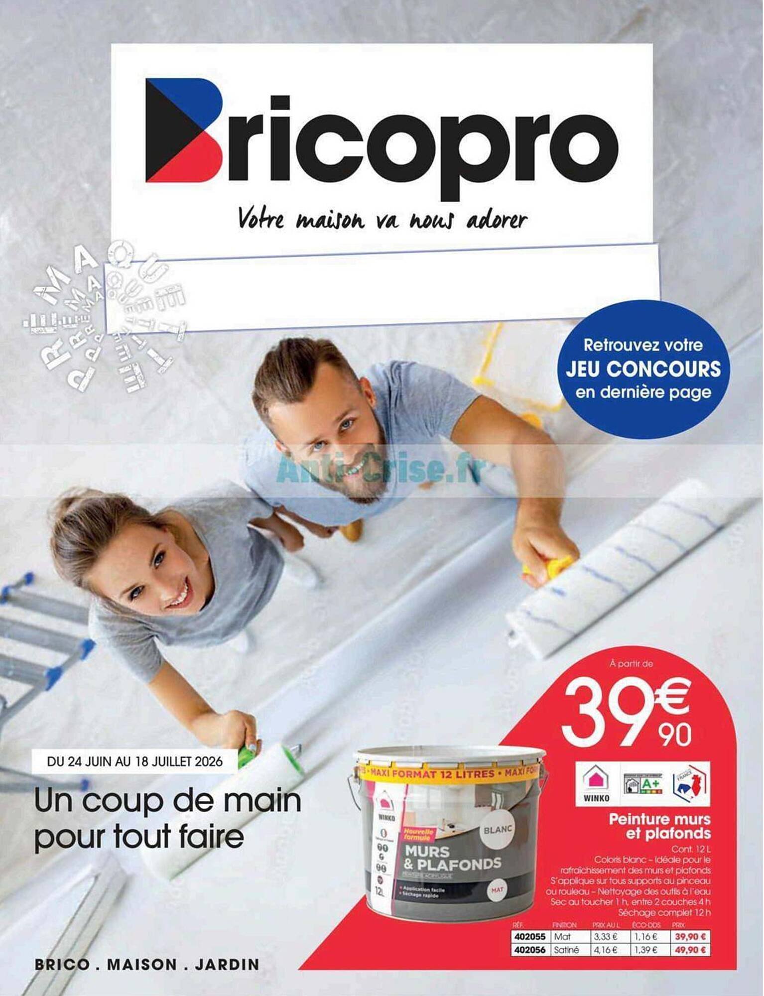 Catalogue Brico Pro (2026-06-24 - 2026-07-18)