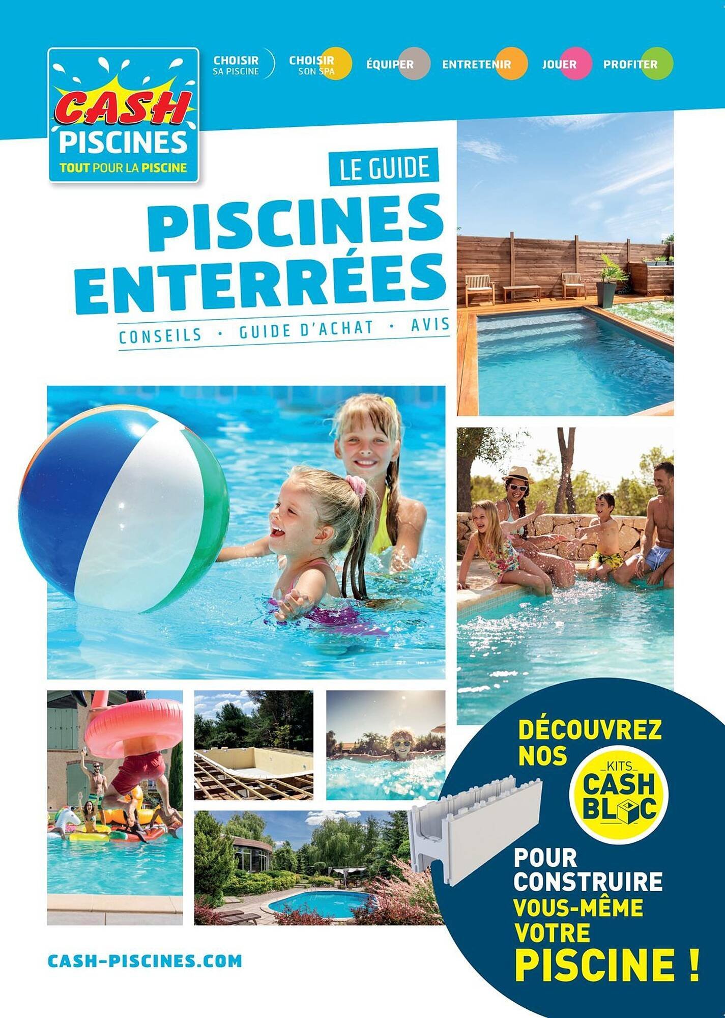 Catalogue Cash Piscines