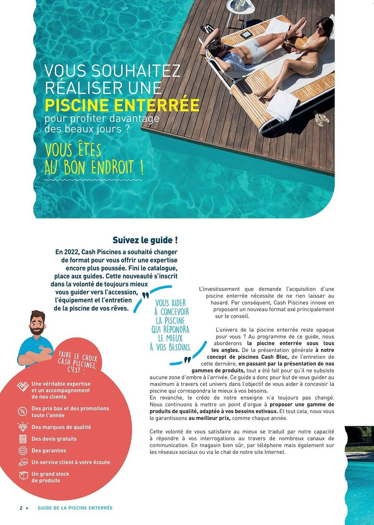 Catalogue Cash Piscines