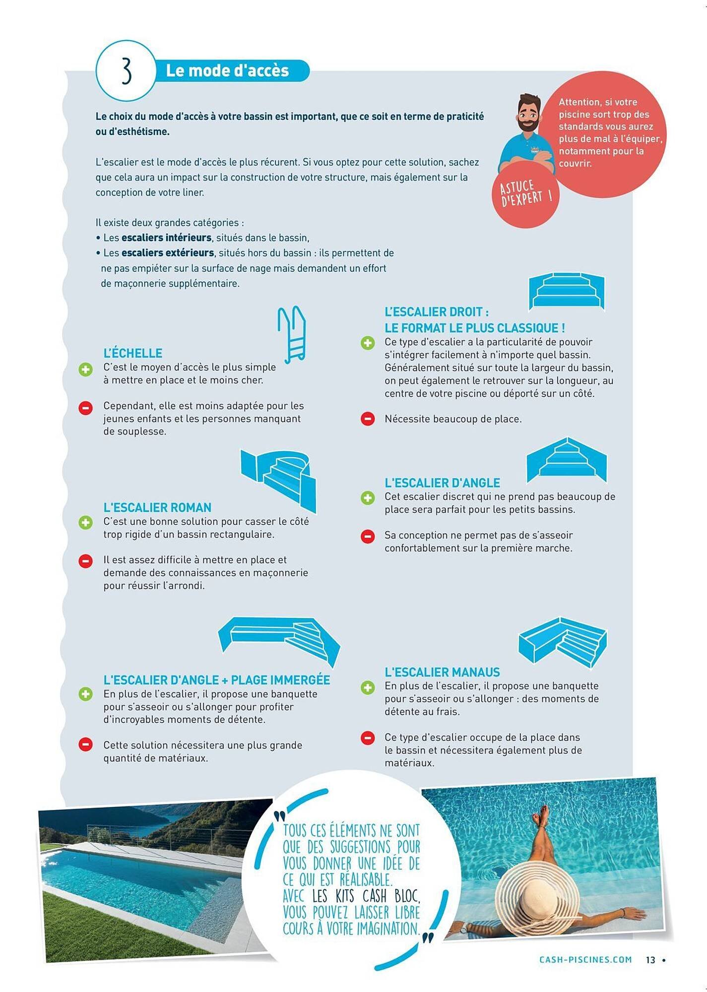 Catalogue Cash Piscines