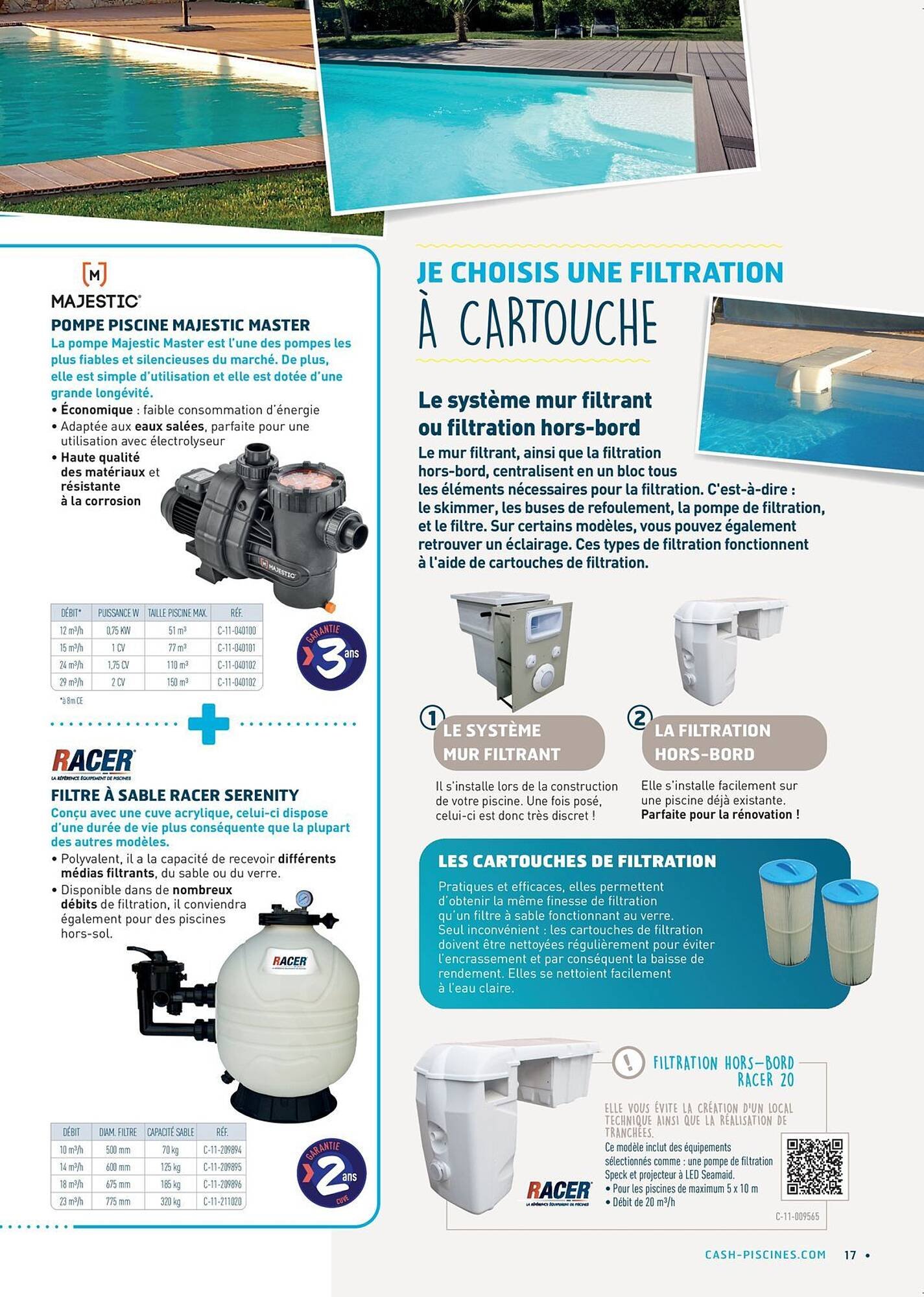 Catalogue Cash Piscines