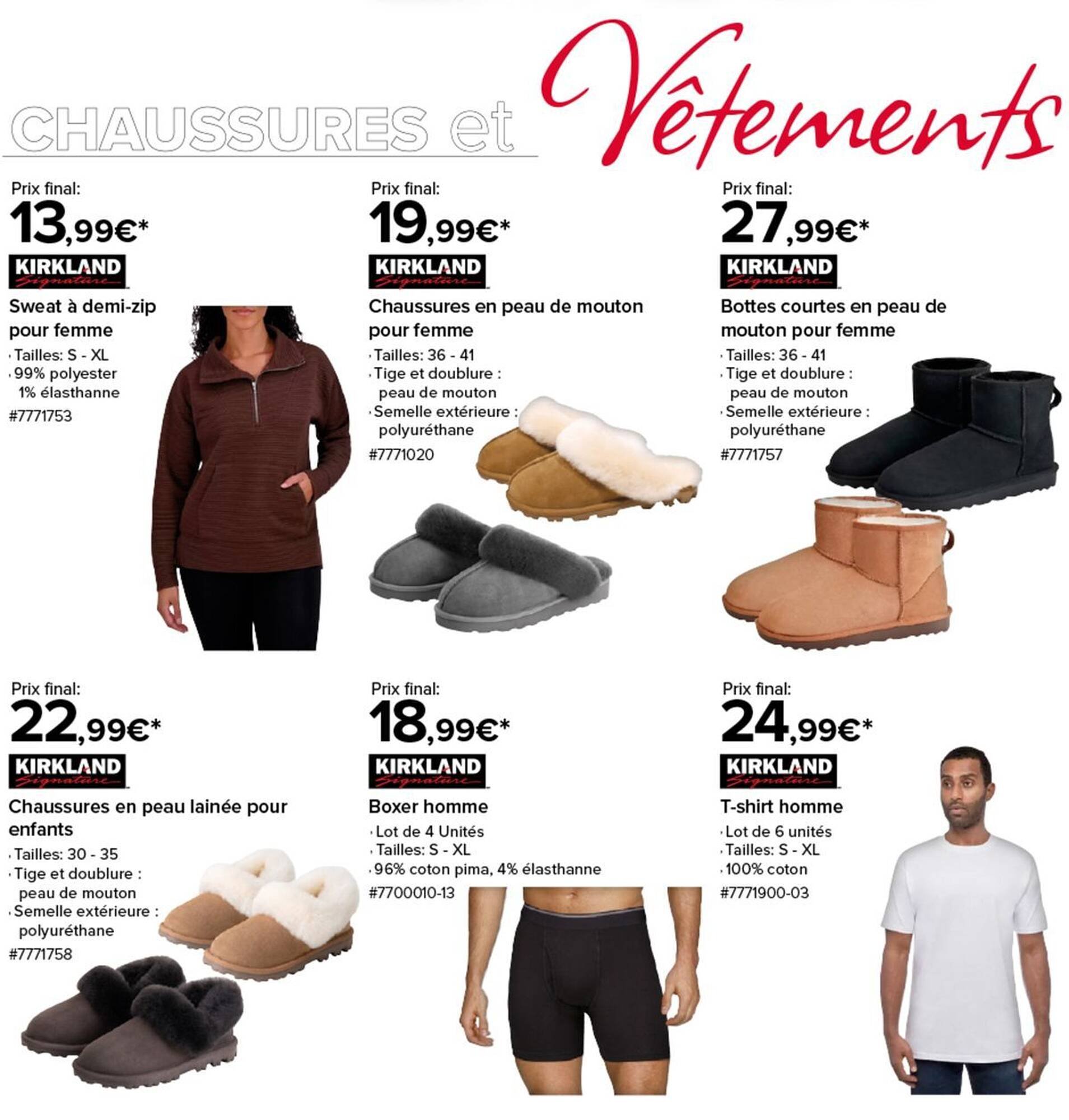 Catalogue Costco