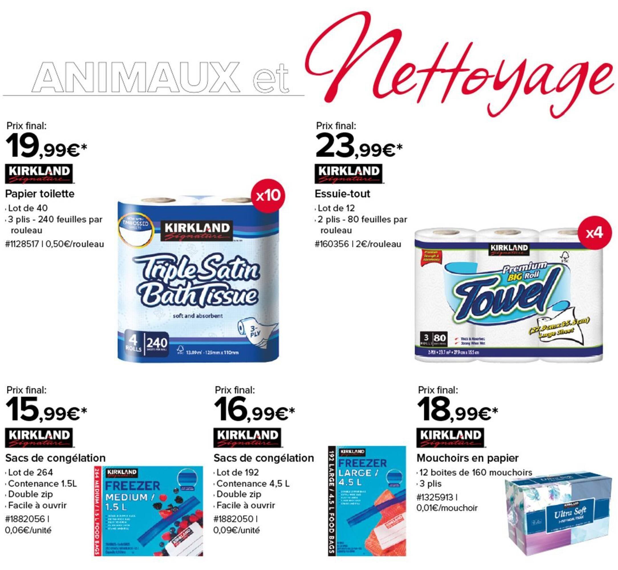 Catalogue Costco