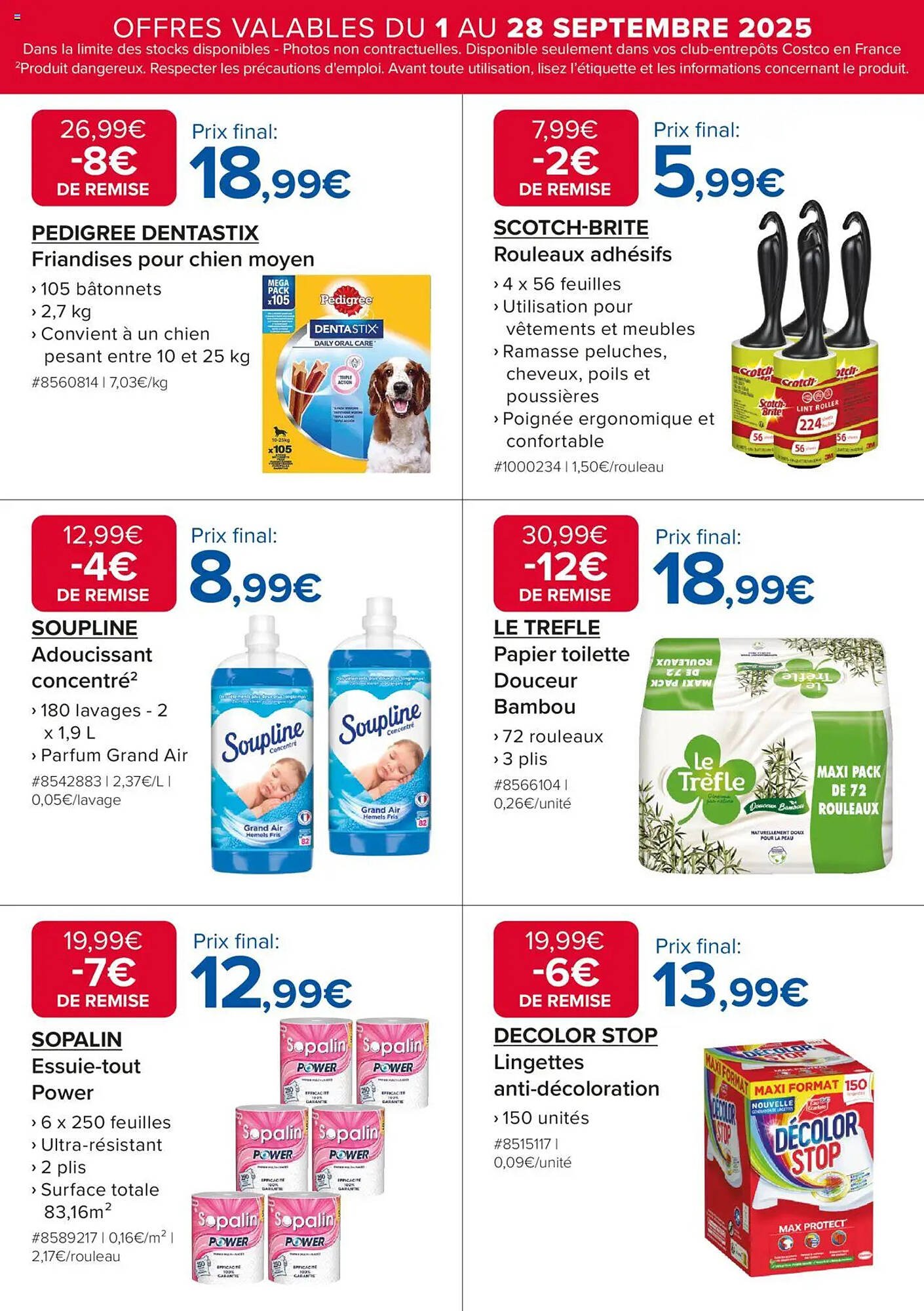 Catalogue Costco (2025-09-01 - 2025-09-28)