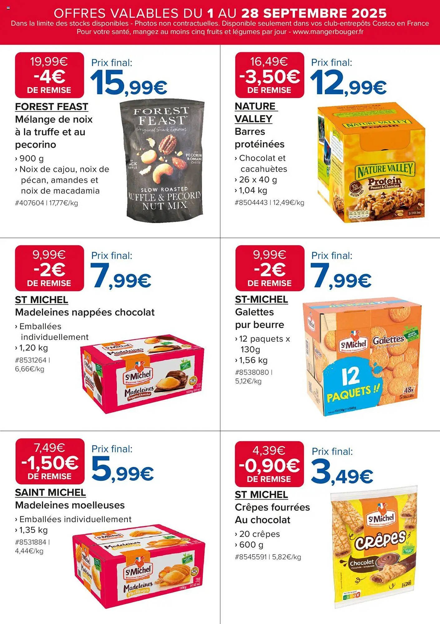 Catalogue Costco (2025-09-01 - 2025-09-28)