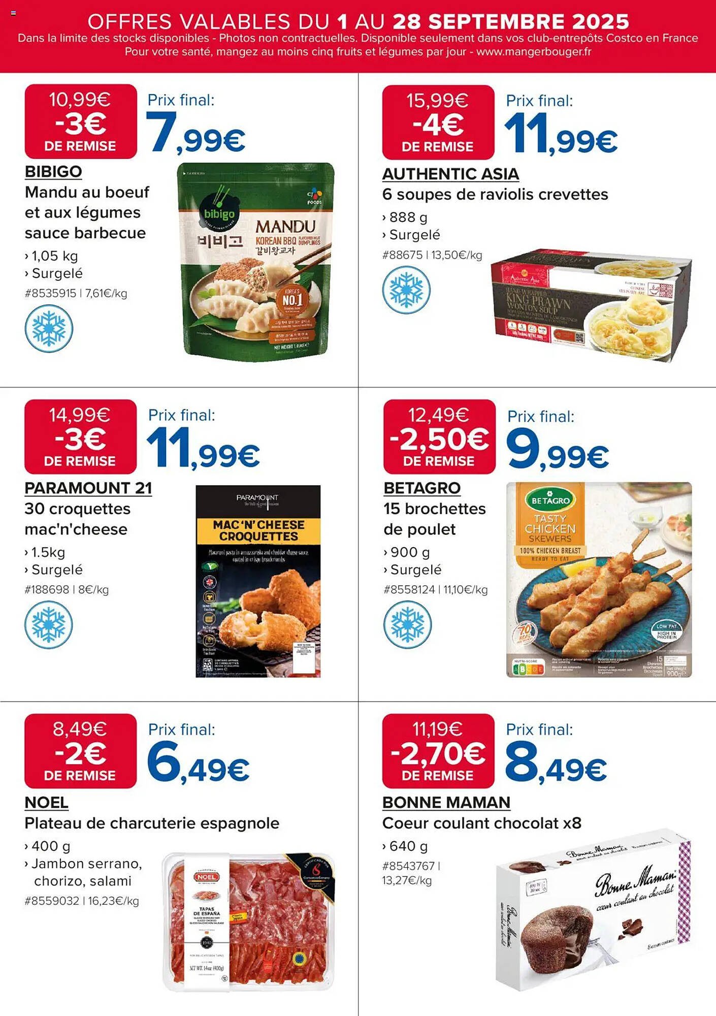 Catalogue Costco (2025-09-01 - 2025-09-28)