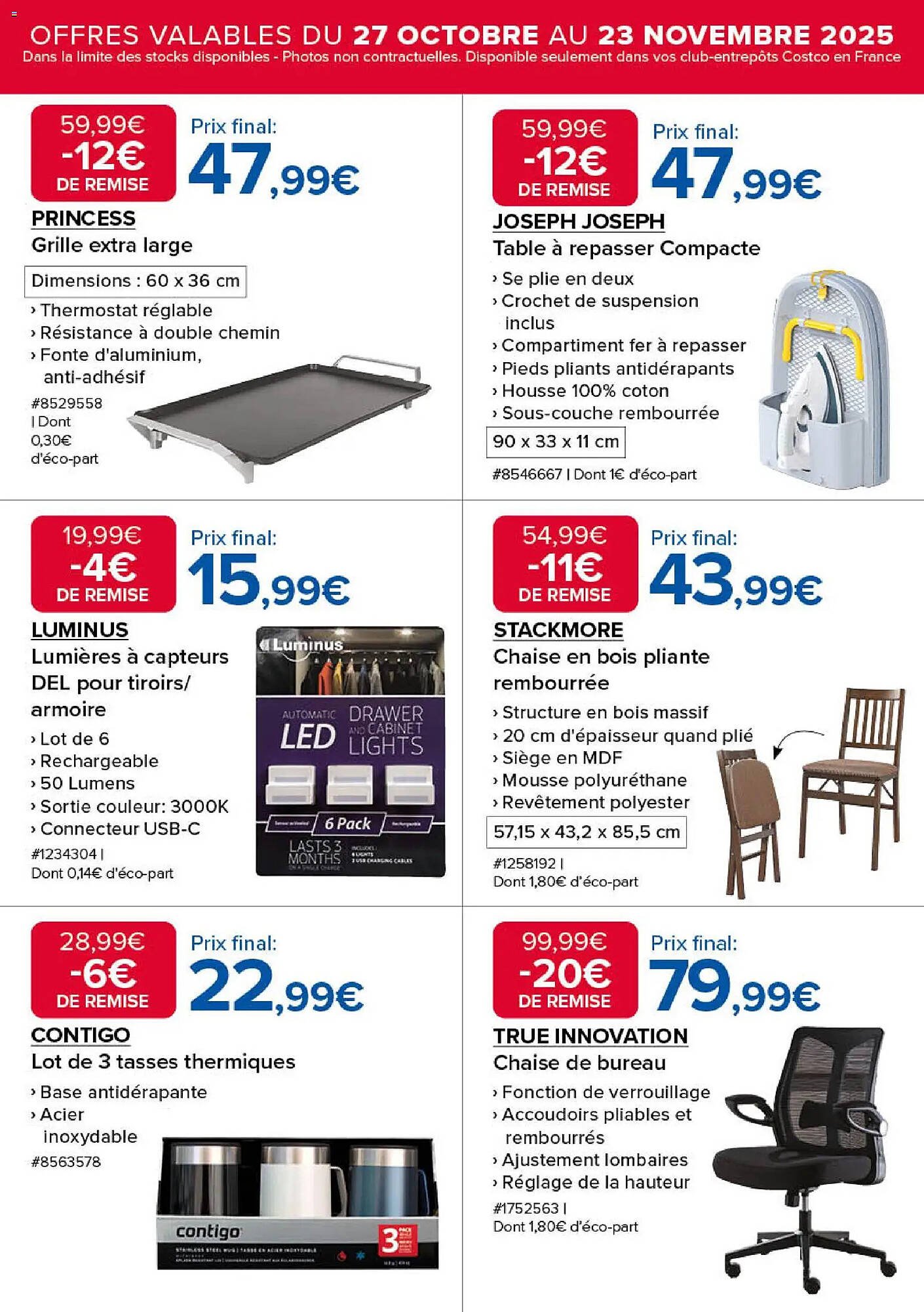Catalogue Costco