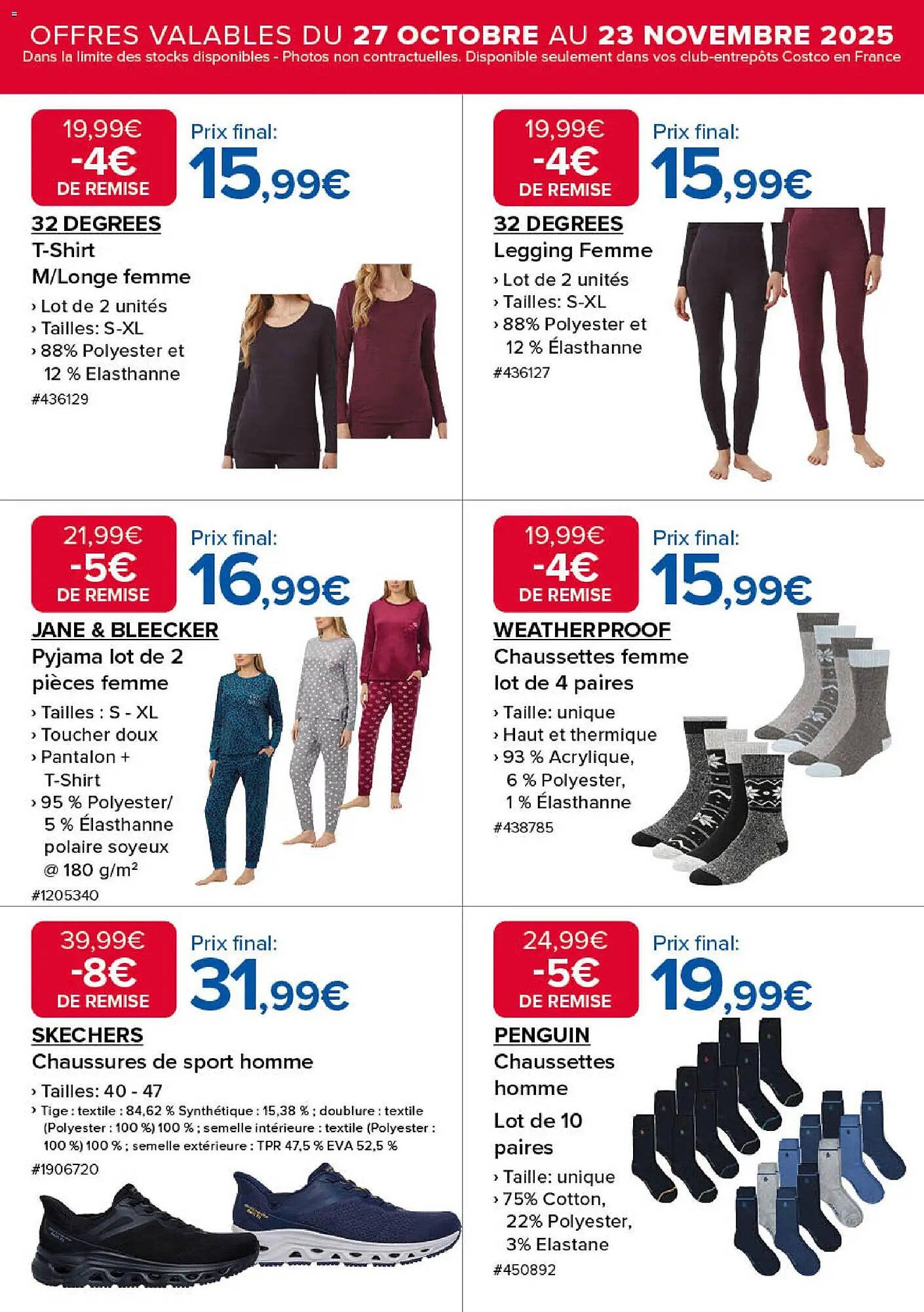 Catalogue Costco
