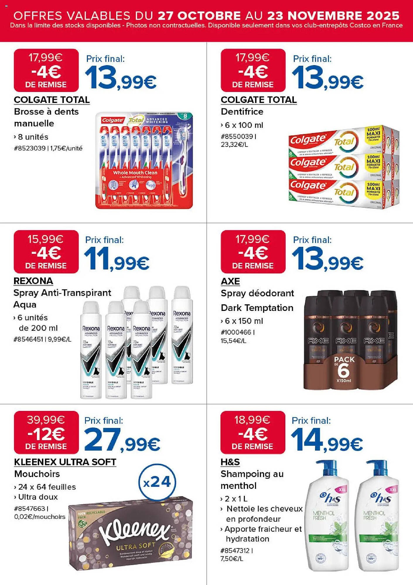 Catalogue Costco
