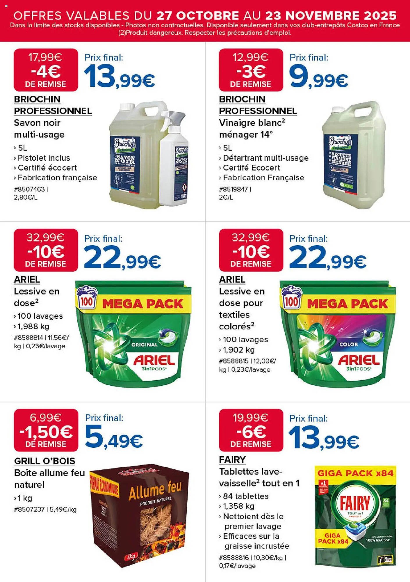 Catalogue Costco
