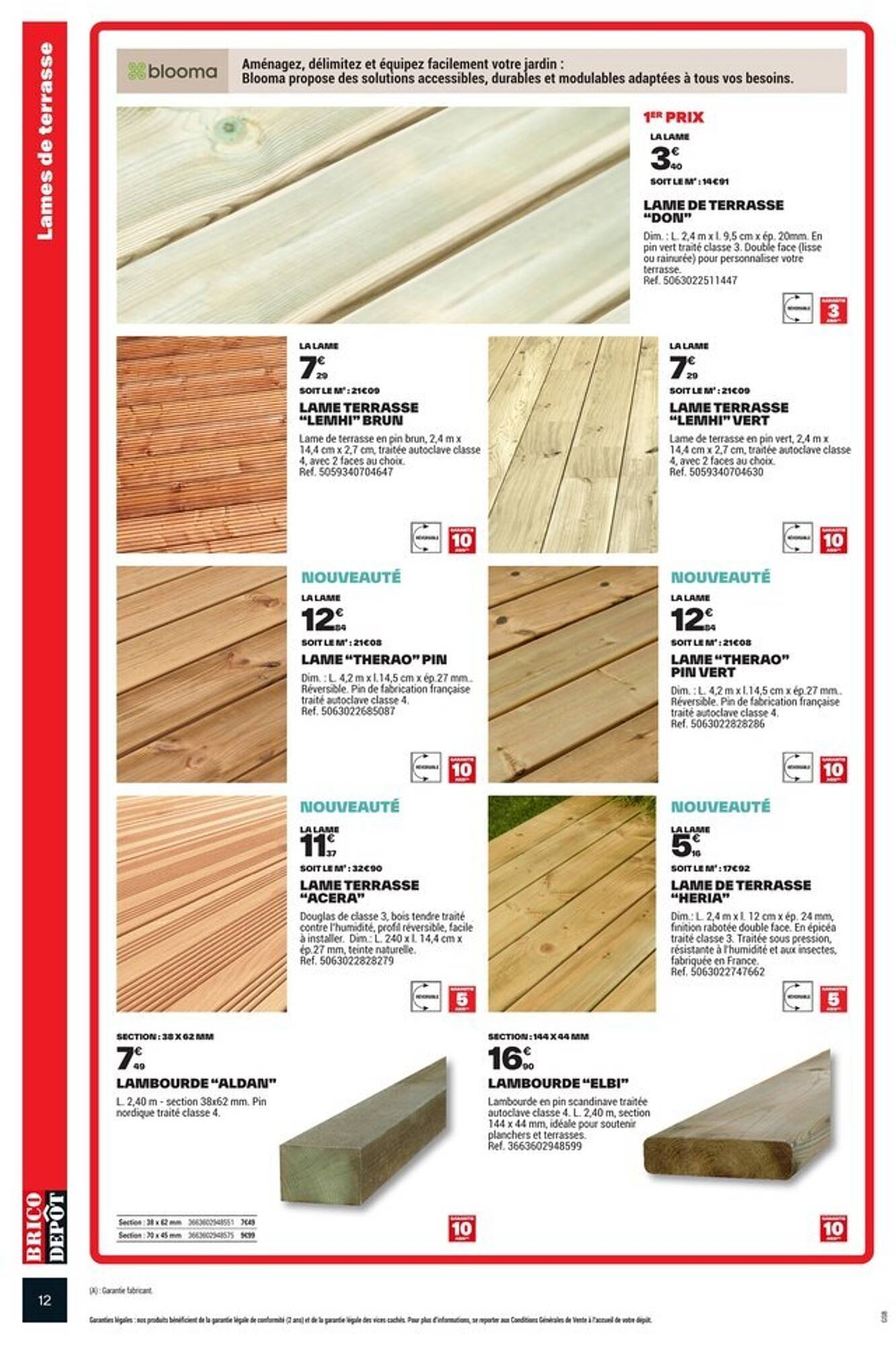 Catalogue Brico Dépôt