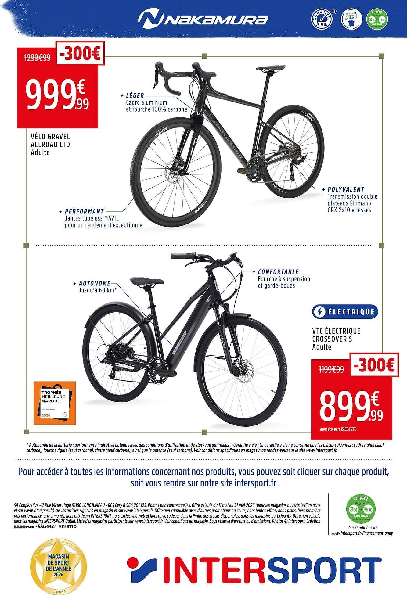 Catalogue Intersport (2026-05-11 - 2026-05-31)