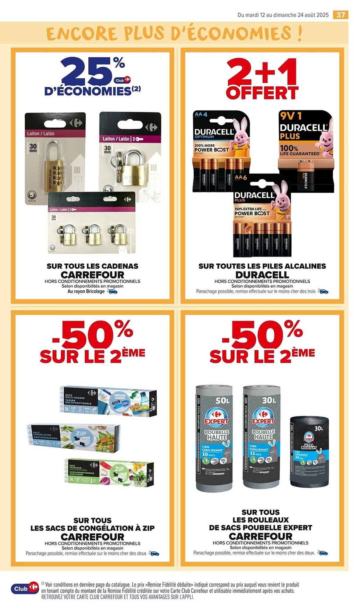 Catalogue Carrefour Market (2025-08-12 - 2025-08-24)