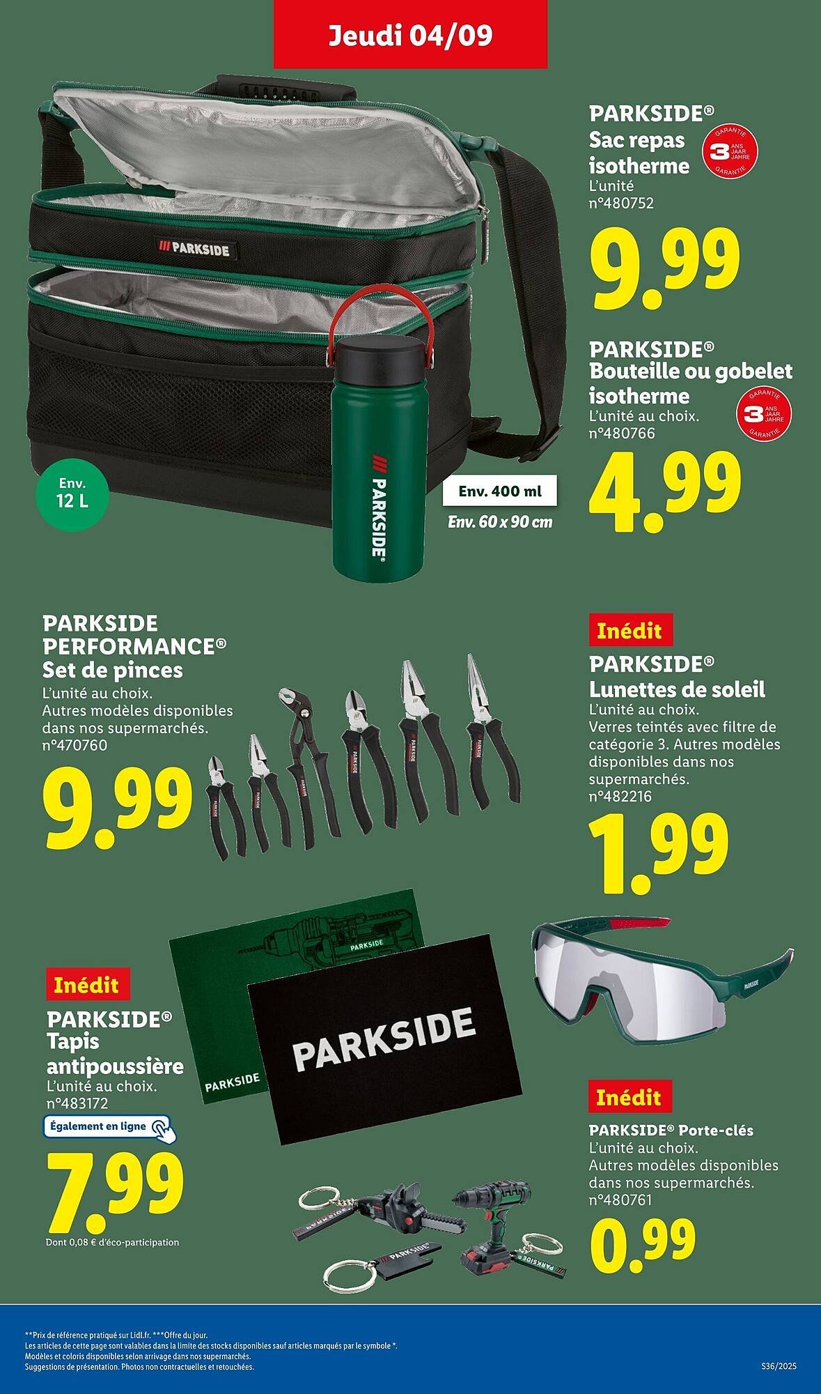 Catalogue Lidl (2025-09-01 - 2025-09-04)
