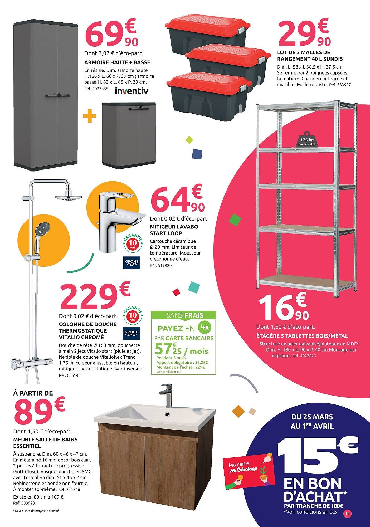 Catalogue Mr Bricolage