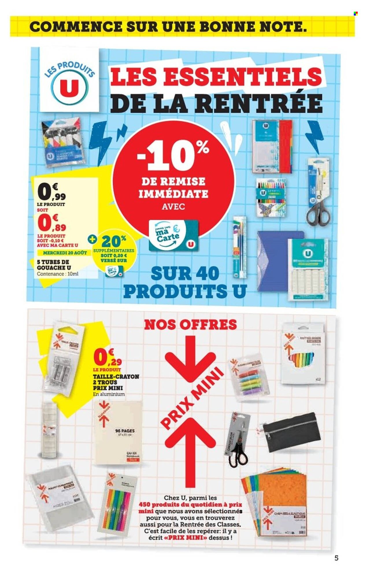 Catalogue Super U (2025-08-05 - 2025-08-24)