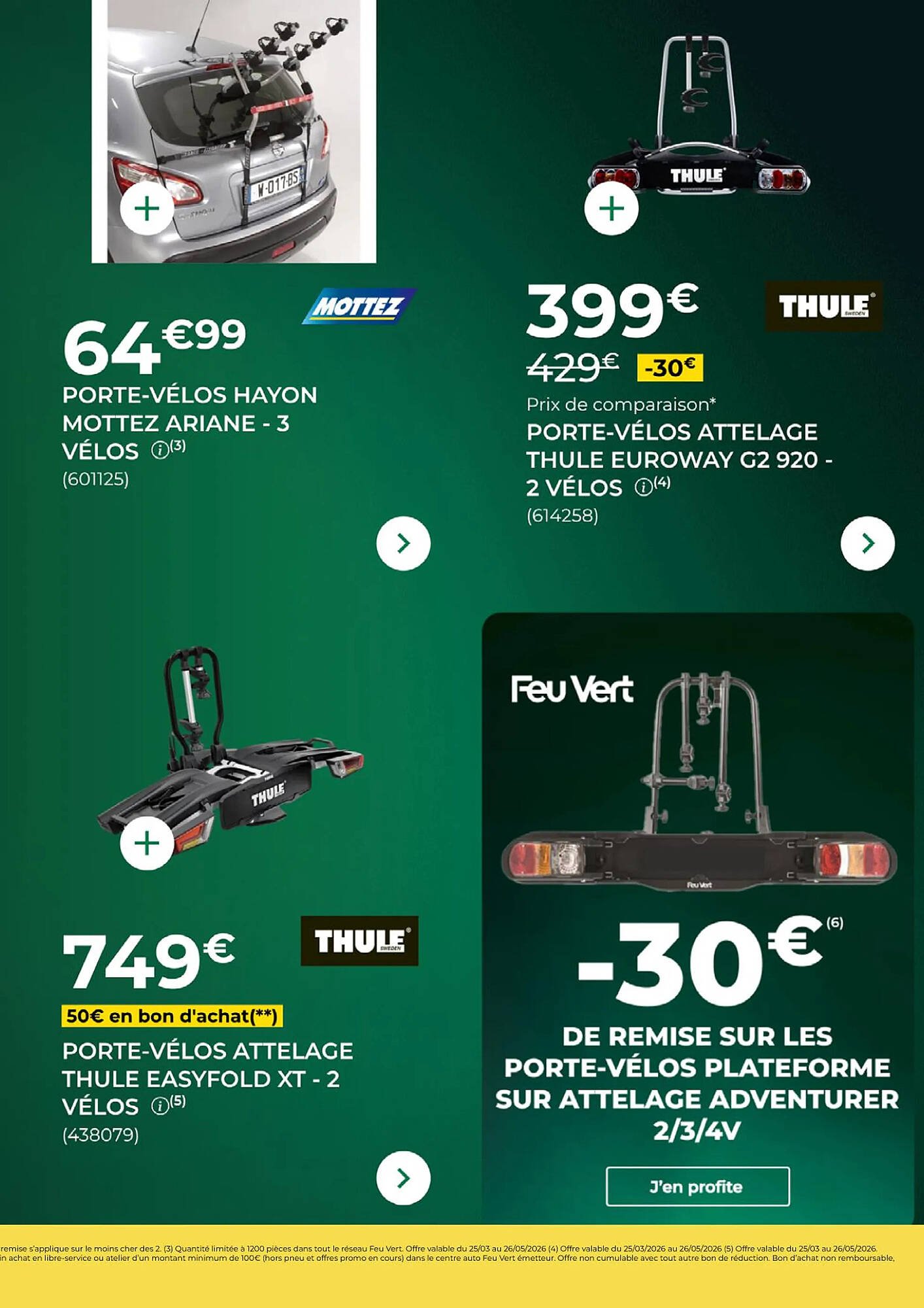 Catalogue Feu Vert (2026-03-25 - 2026-04-28)