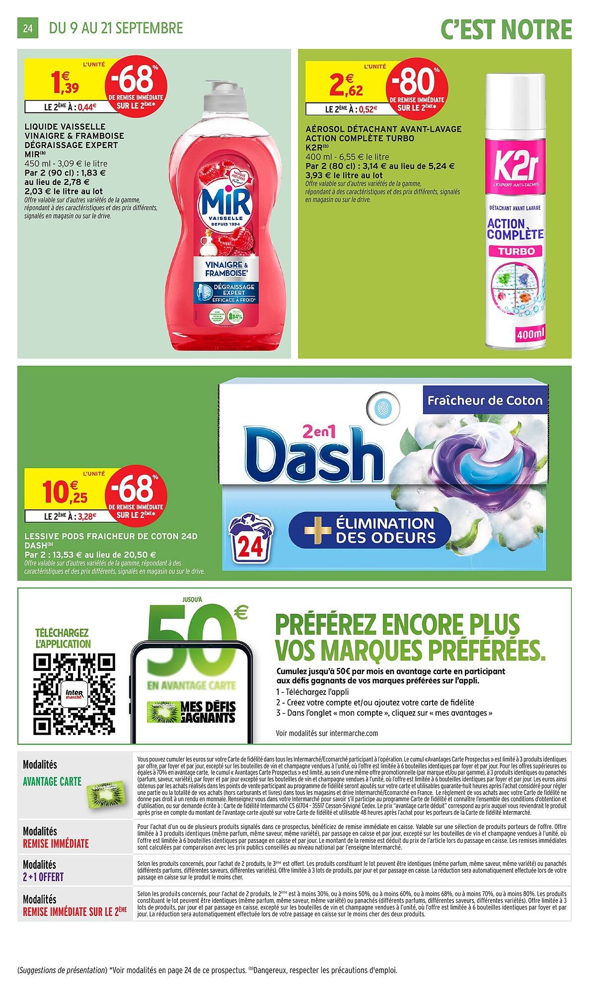 Catalogue Intermarché (2025-09-09 - 2025-09-21)
