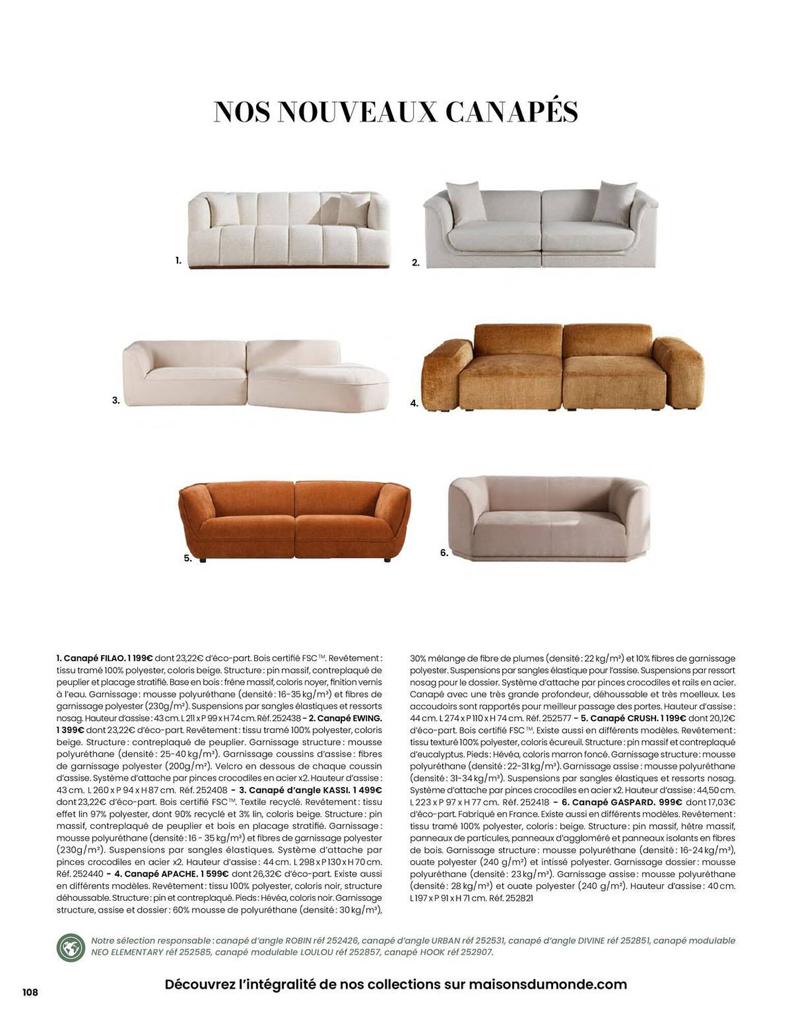 Catalogue Maisons du Monde
