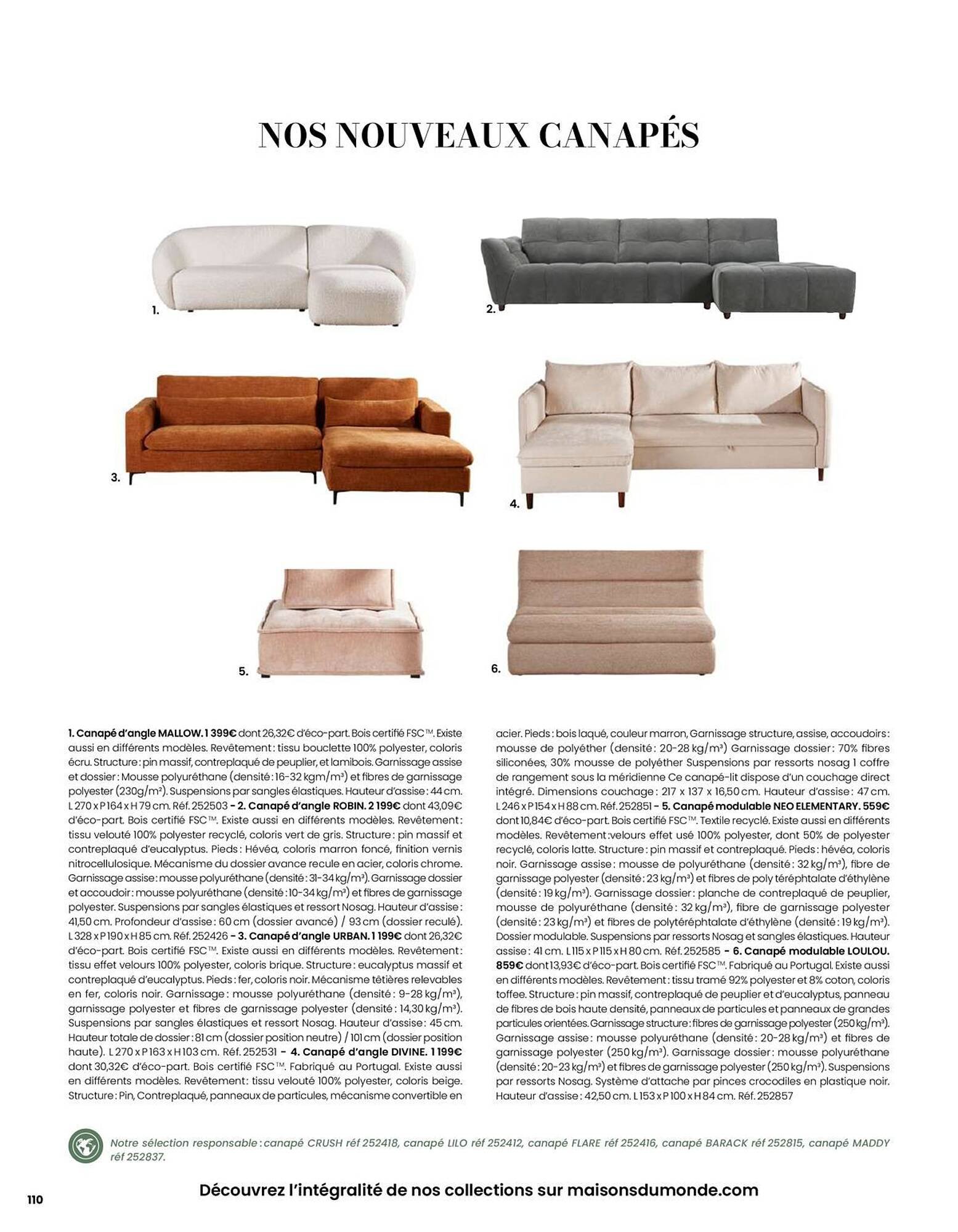 Catalogue Maisons du Monde