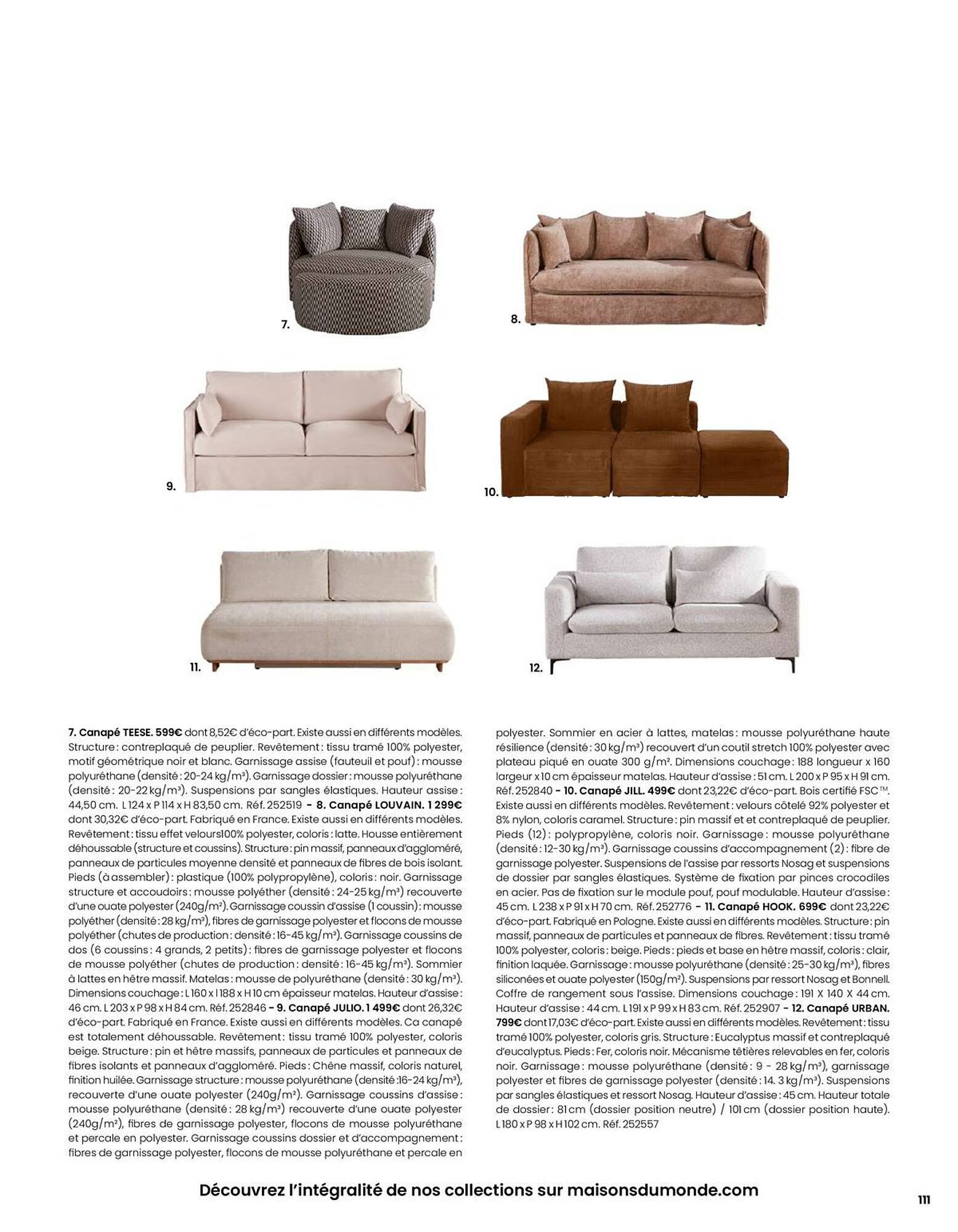 Catalogue Maisons du Monde